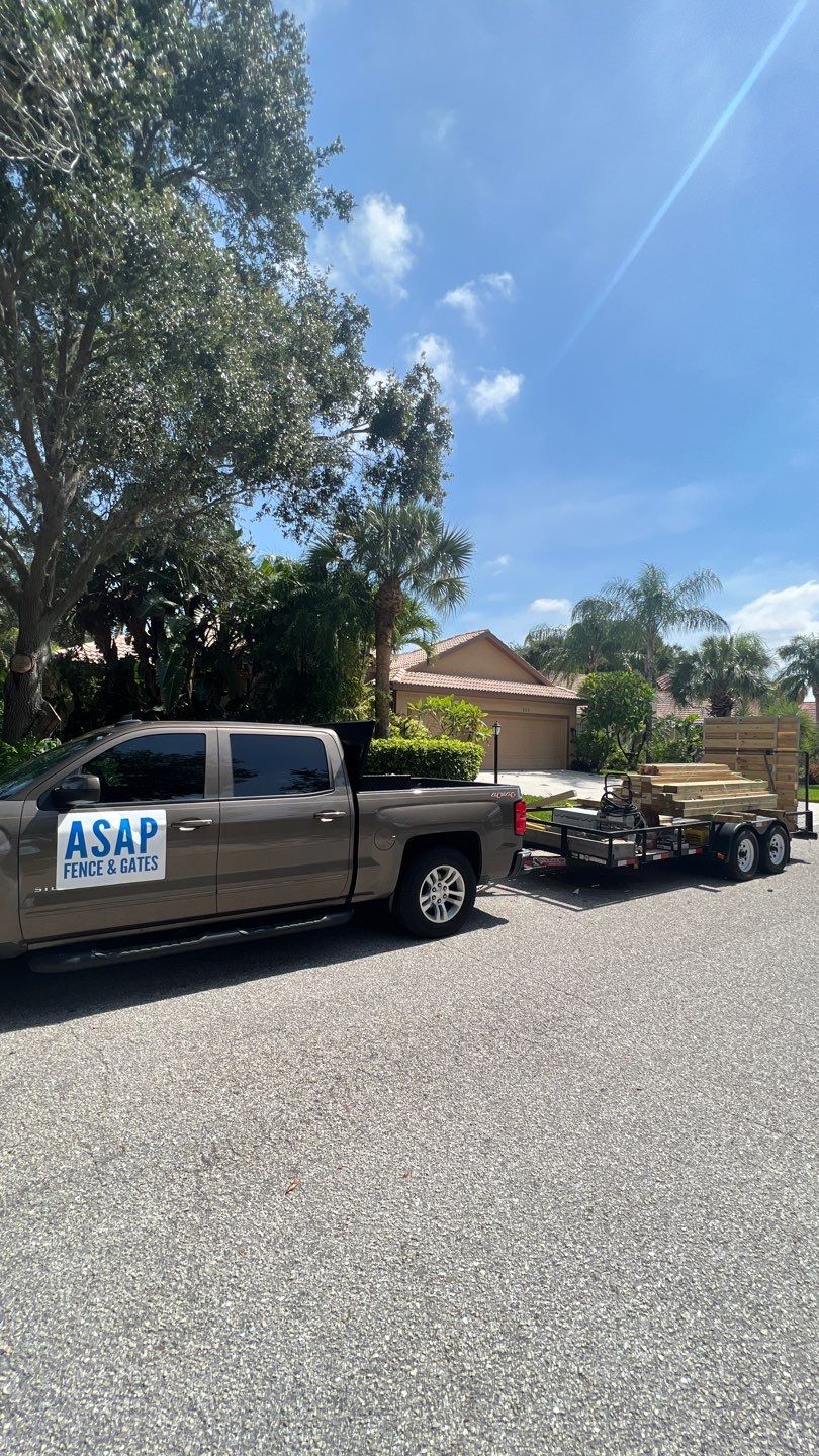 Osprey, FL 6ft. Tall Treated Horizontal Shadowbox Wood Fence by Asap fence and gates, LLC