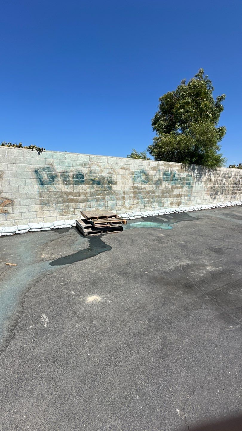 Graffiti removal in San Juan Capistrano by Property Cleaning Experts, LLC