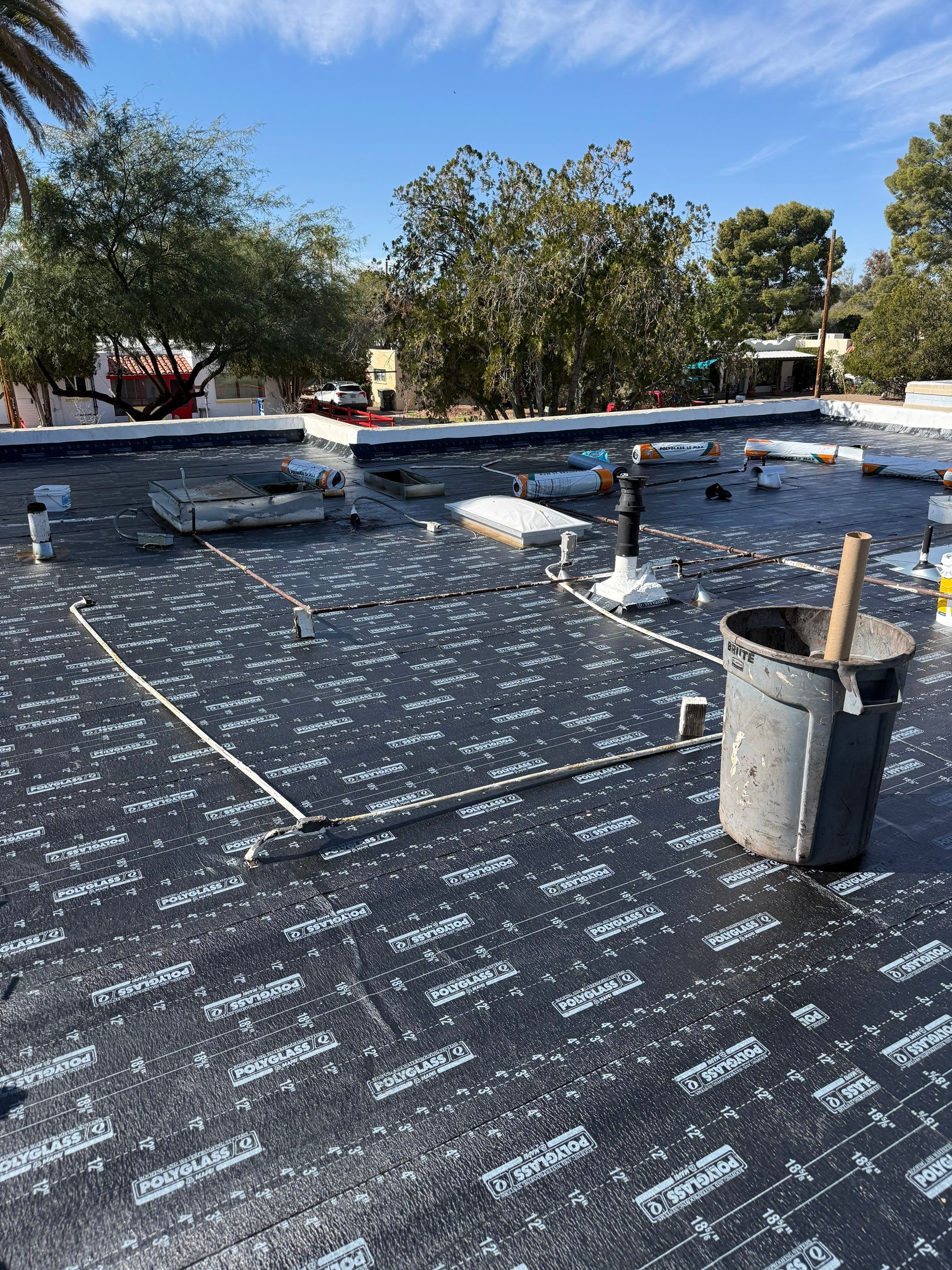 Project in Tucson by West Coast Roofing AZ