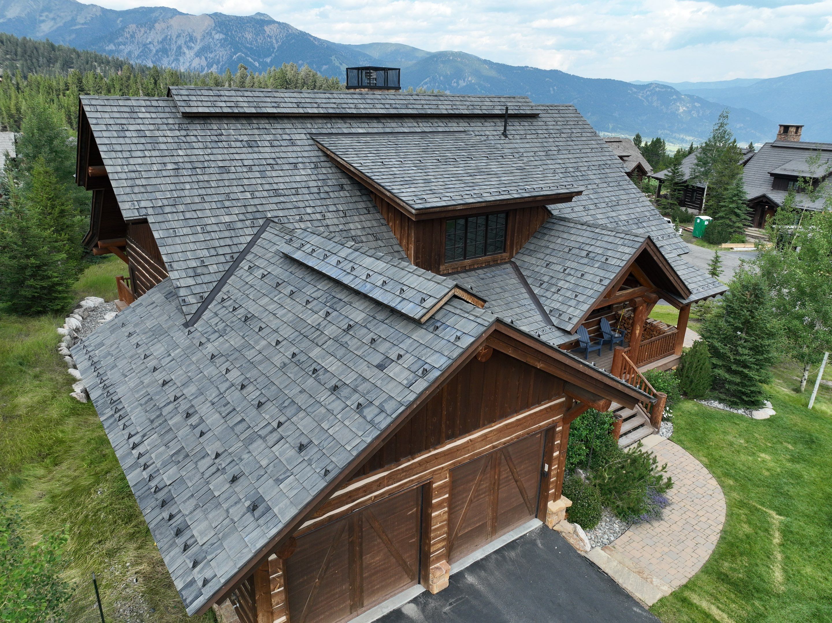 Brava Shake - Canyon Gray  by Montana Roofing Solutions