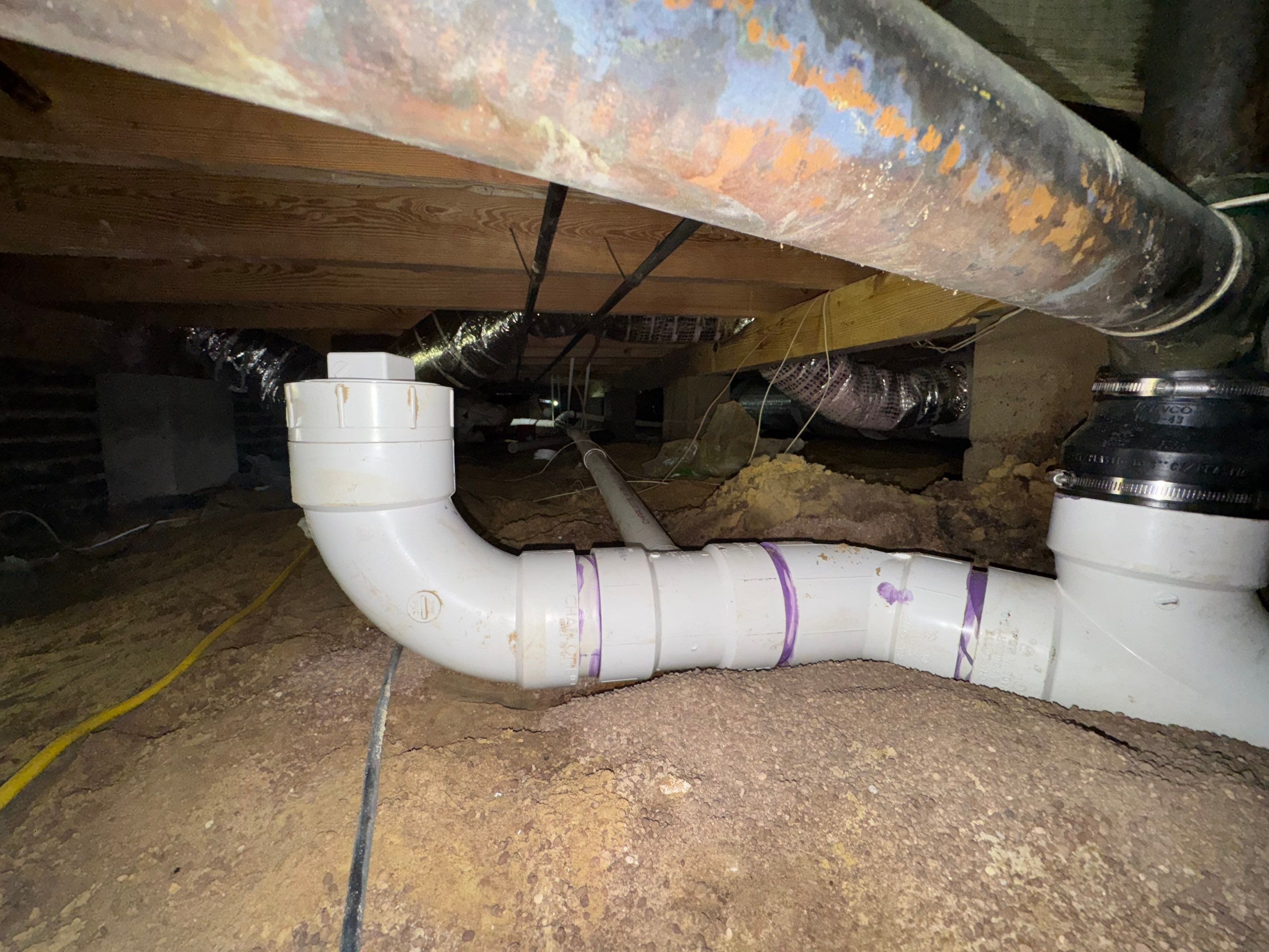 Project in Chesapeake by Patriot Crawl Space Repairs