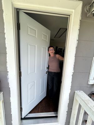 Six-Panel Exterior Door Replacement