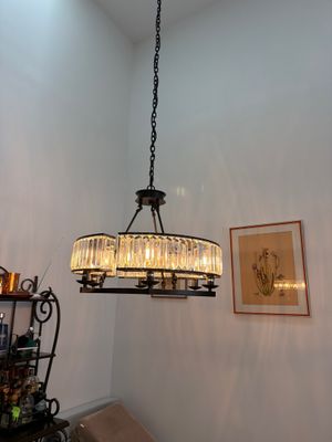 Chandelier Fixture Update 