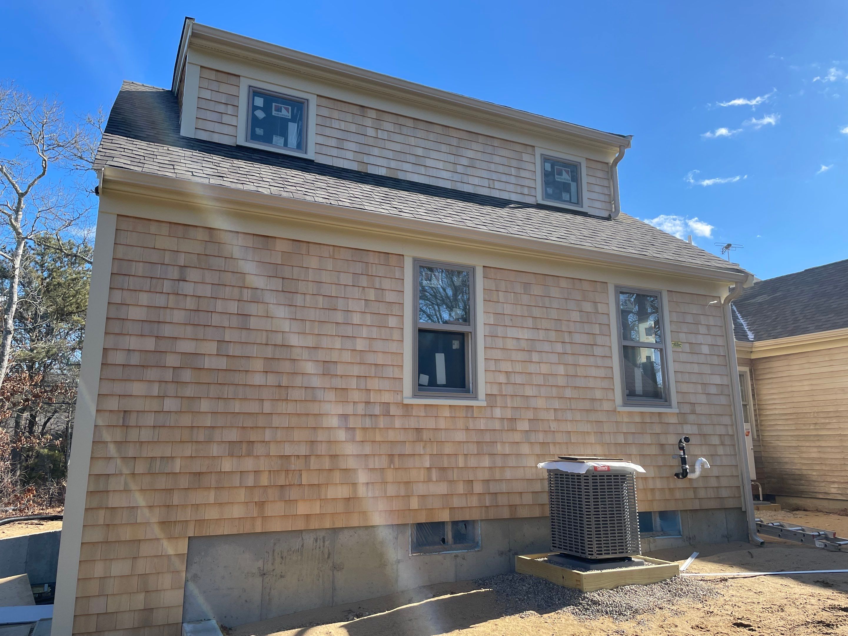 Gutter Installation using 5" K-Style Aluminum Gutter in Harwich, MA by Gutter Pro Enterprises