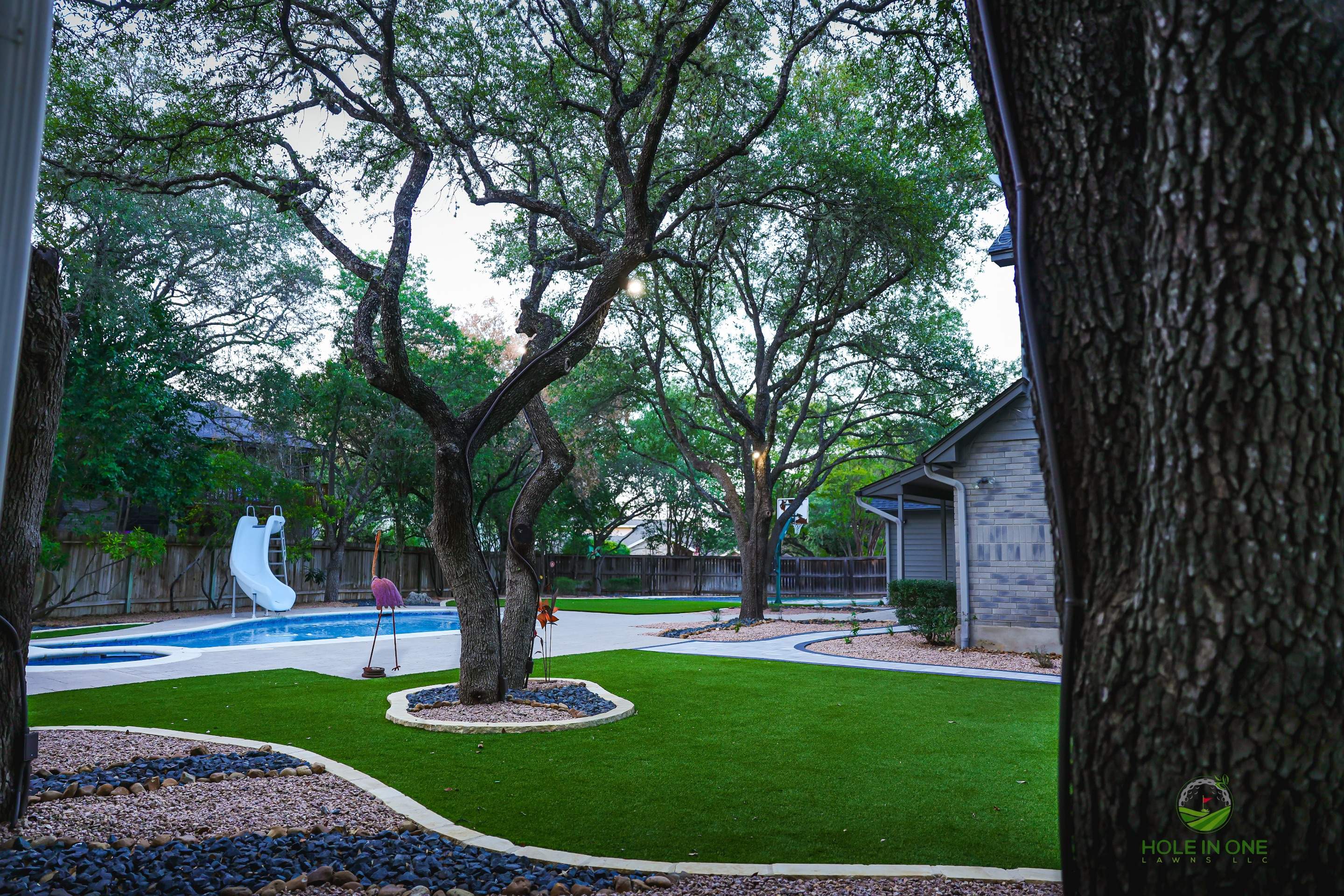 Henderson Pass, San Antonio Tx. by Hole In One Lawns, LLC