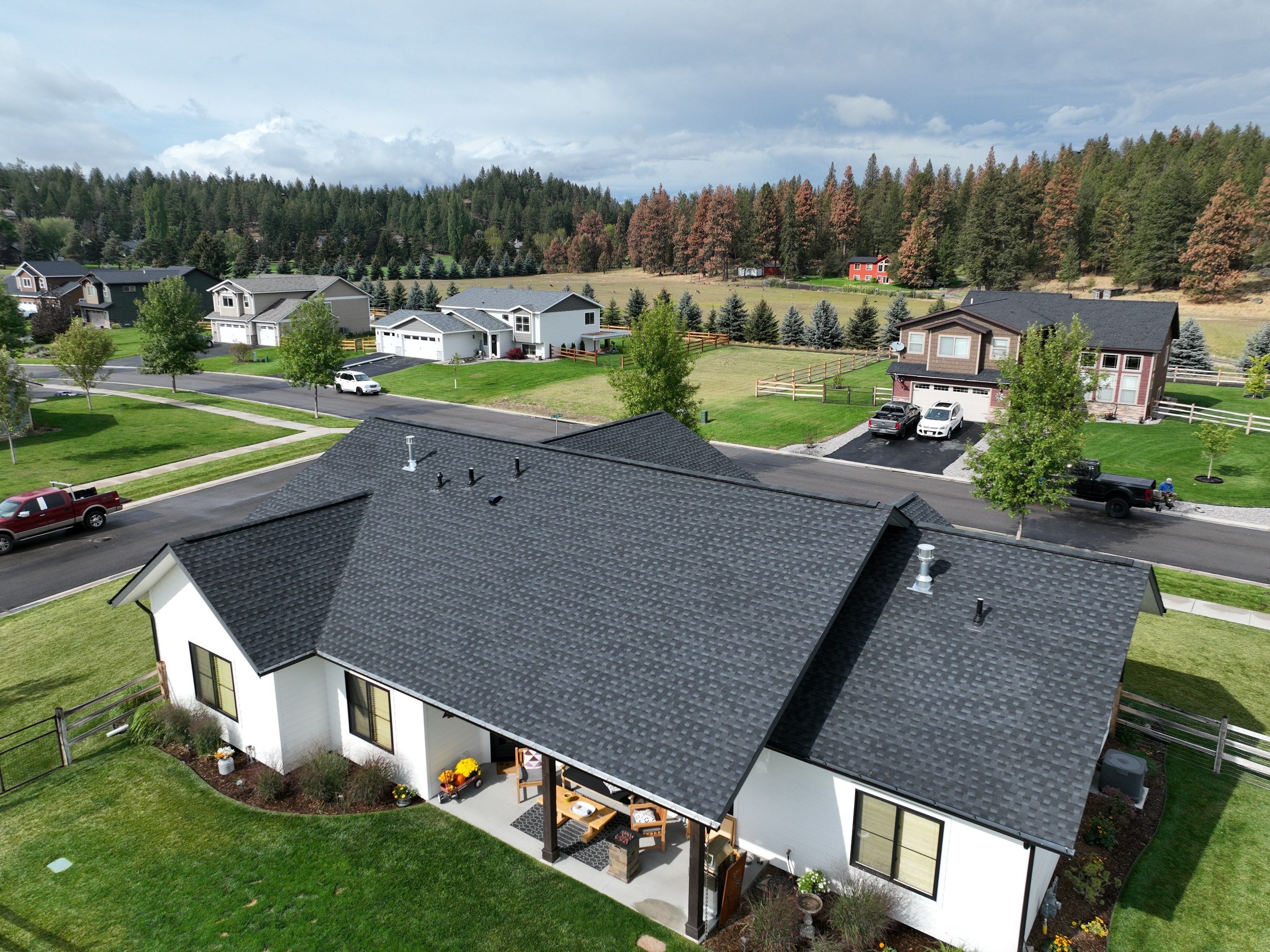 GAF Timberline HDZ - Charcoal by Montana Roofing Solutions