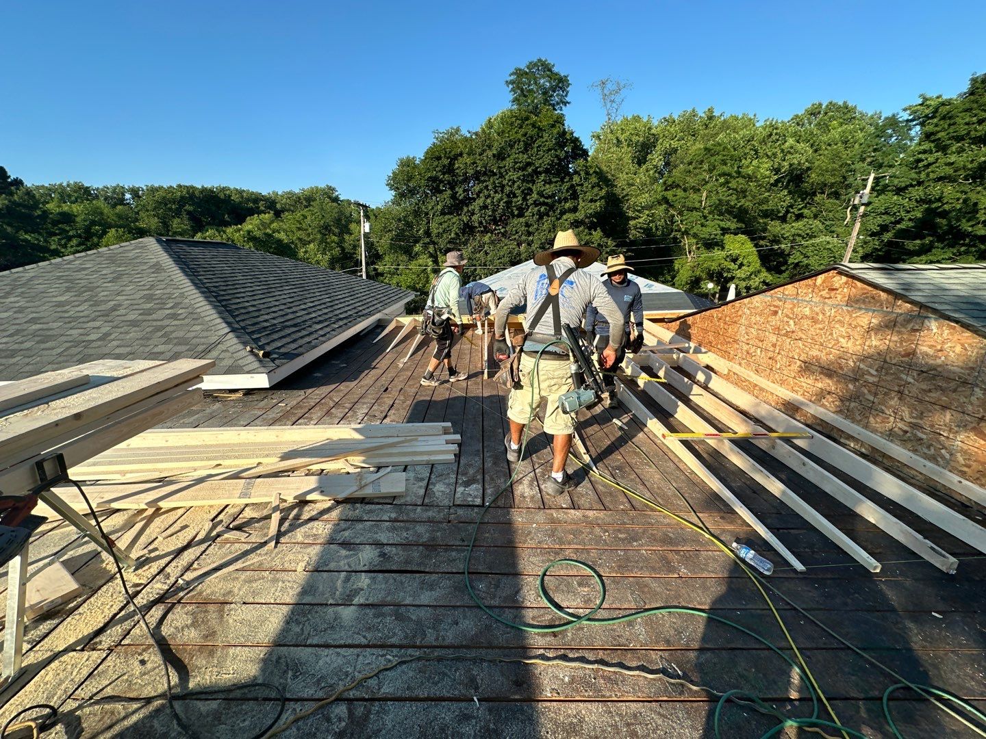 Large Deck Screened in Porch Project by Bec Construction Llc