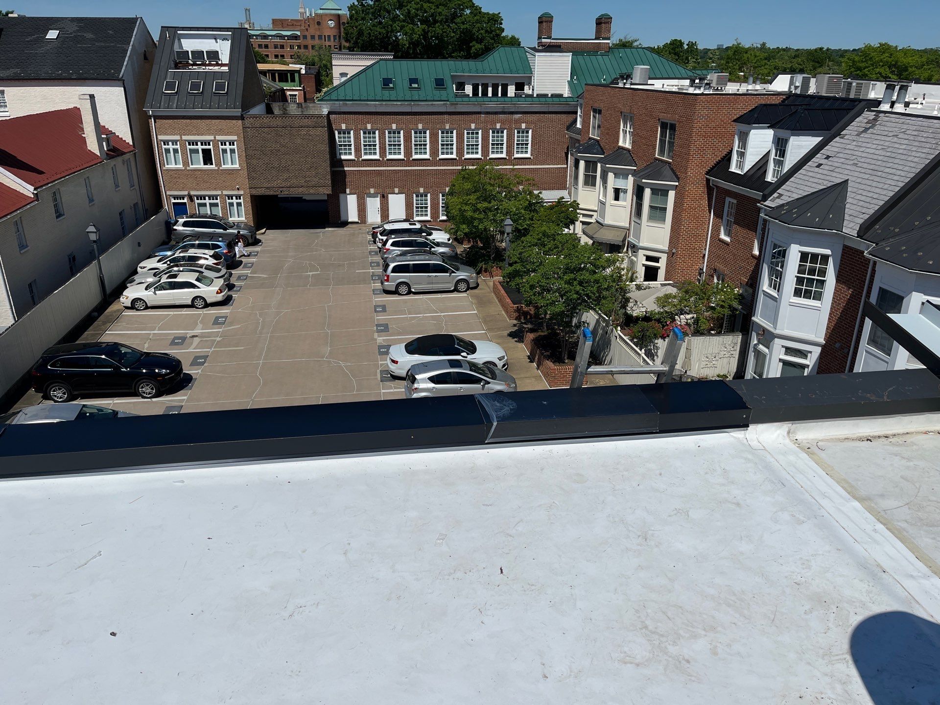 Alexandria: Carlisle Syntec TPO Flat Roof Installation by RM Banning, Inc.