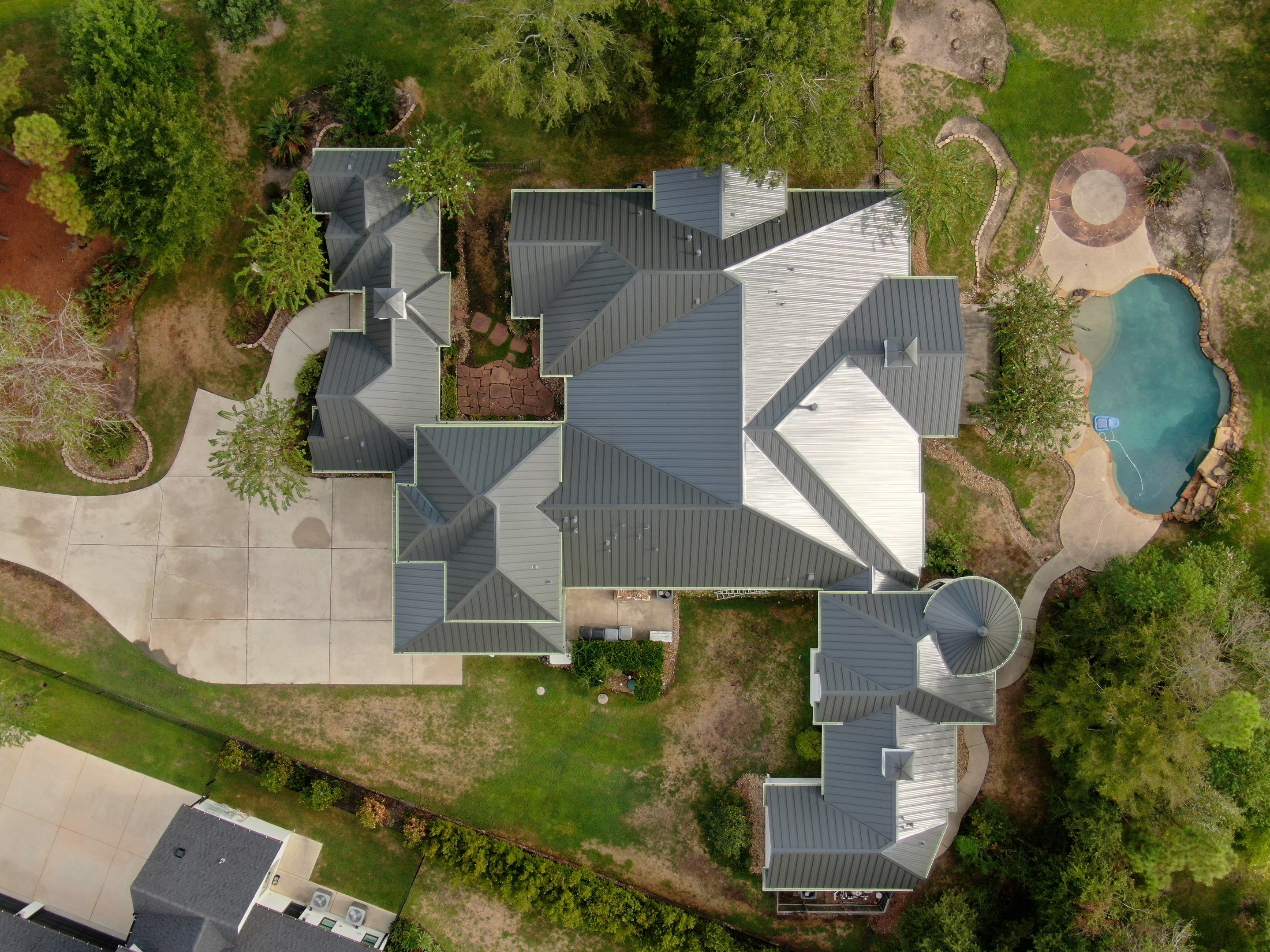 Standing Seam Project - Spring, TX by Hartland Roofing & Construction