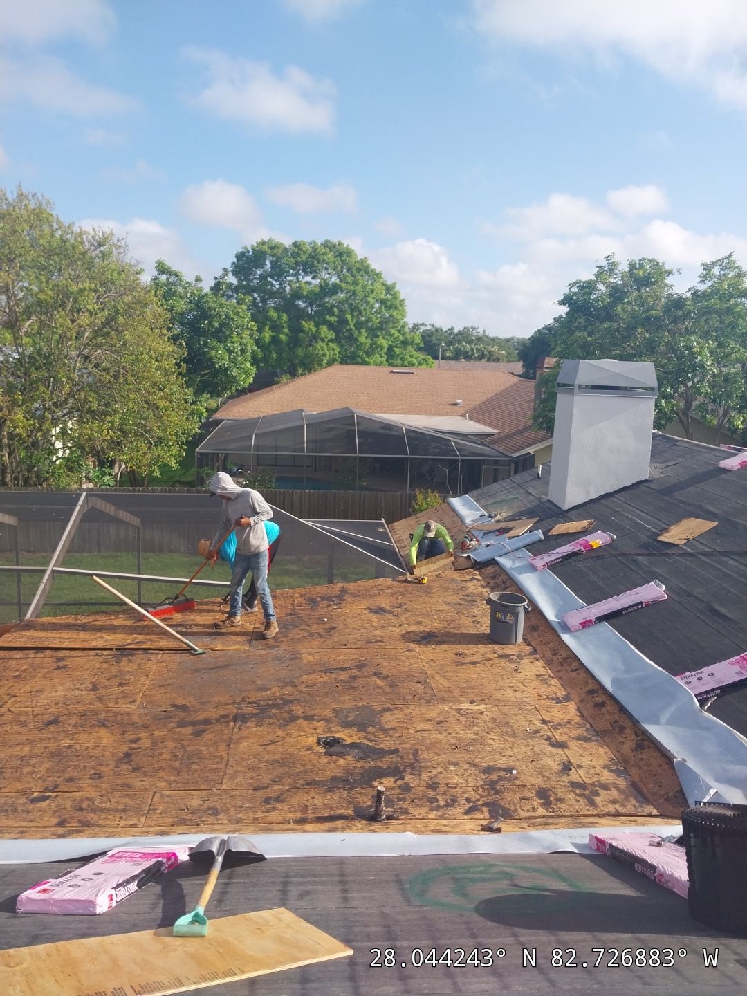 Project in Clearwater 33761 by Mitchell Roofing Company LLC