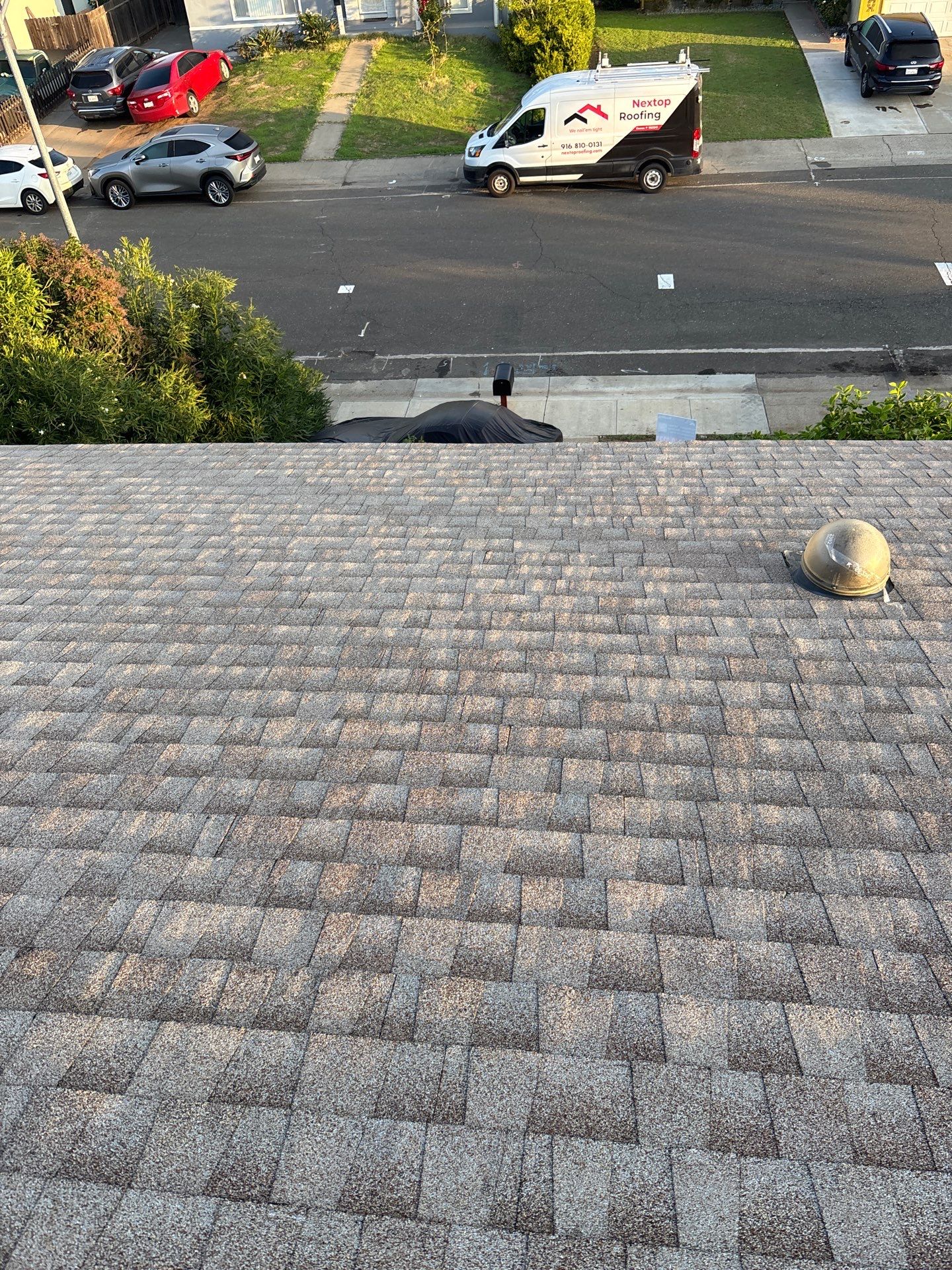 Residential Reroof using GAF by Nextop Roofing