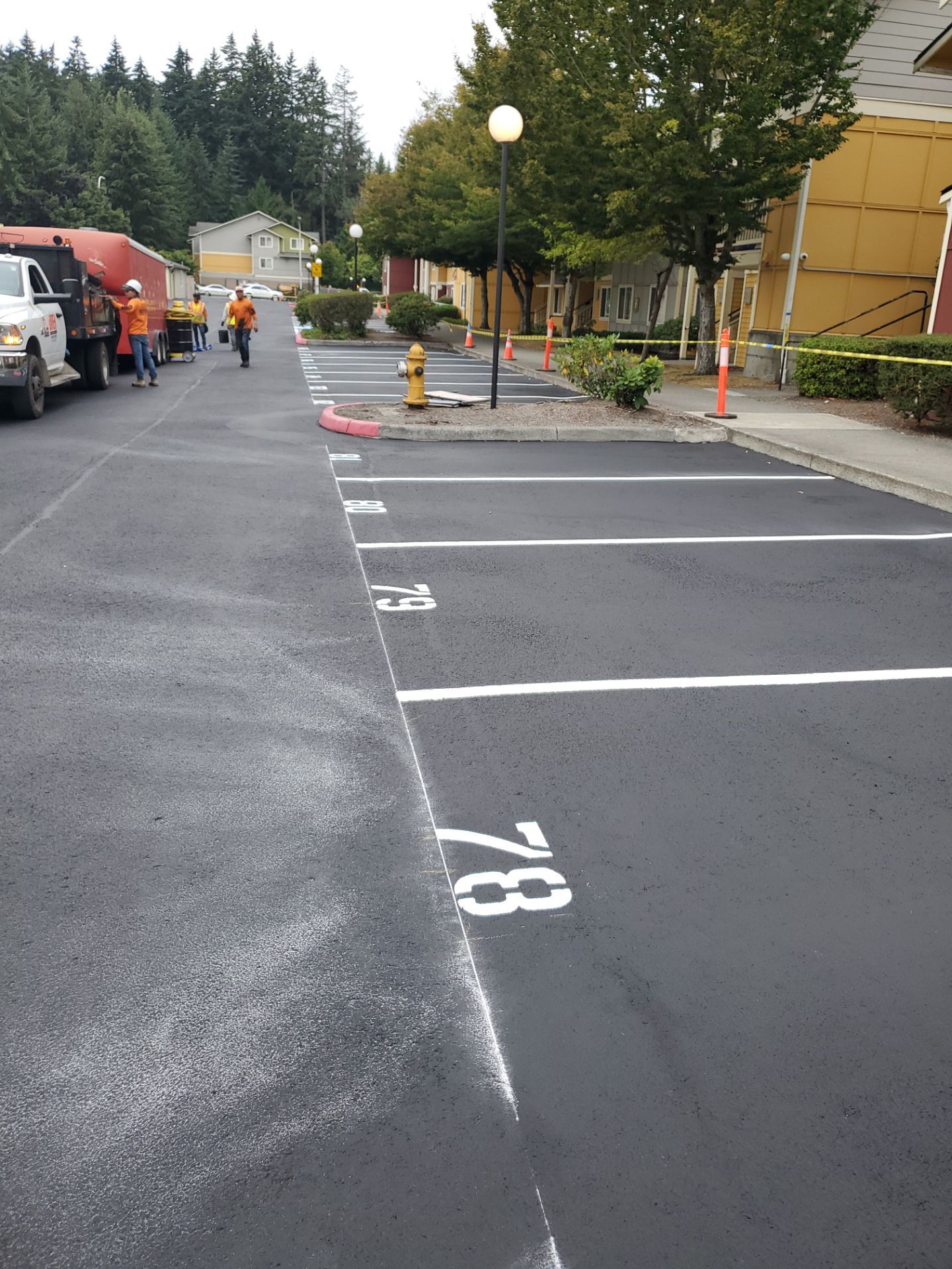 Mercy Housing | Sealcoating & Striping by Jireh Asphalt & Concrete Inc 
