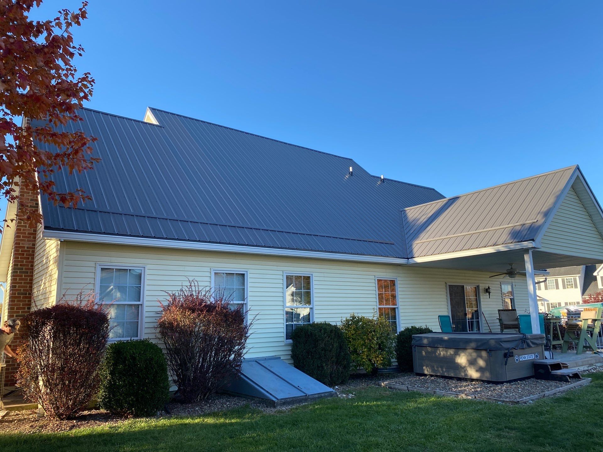 New Metal Roof Replacement in Bellefonte, PA by Starway Roof Systems