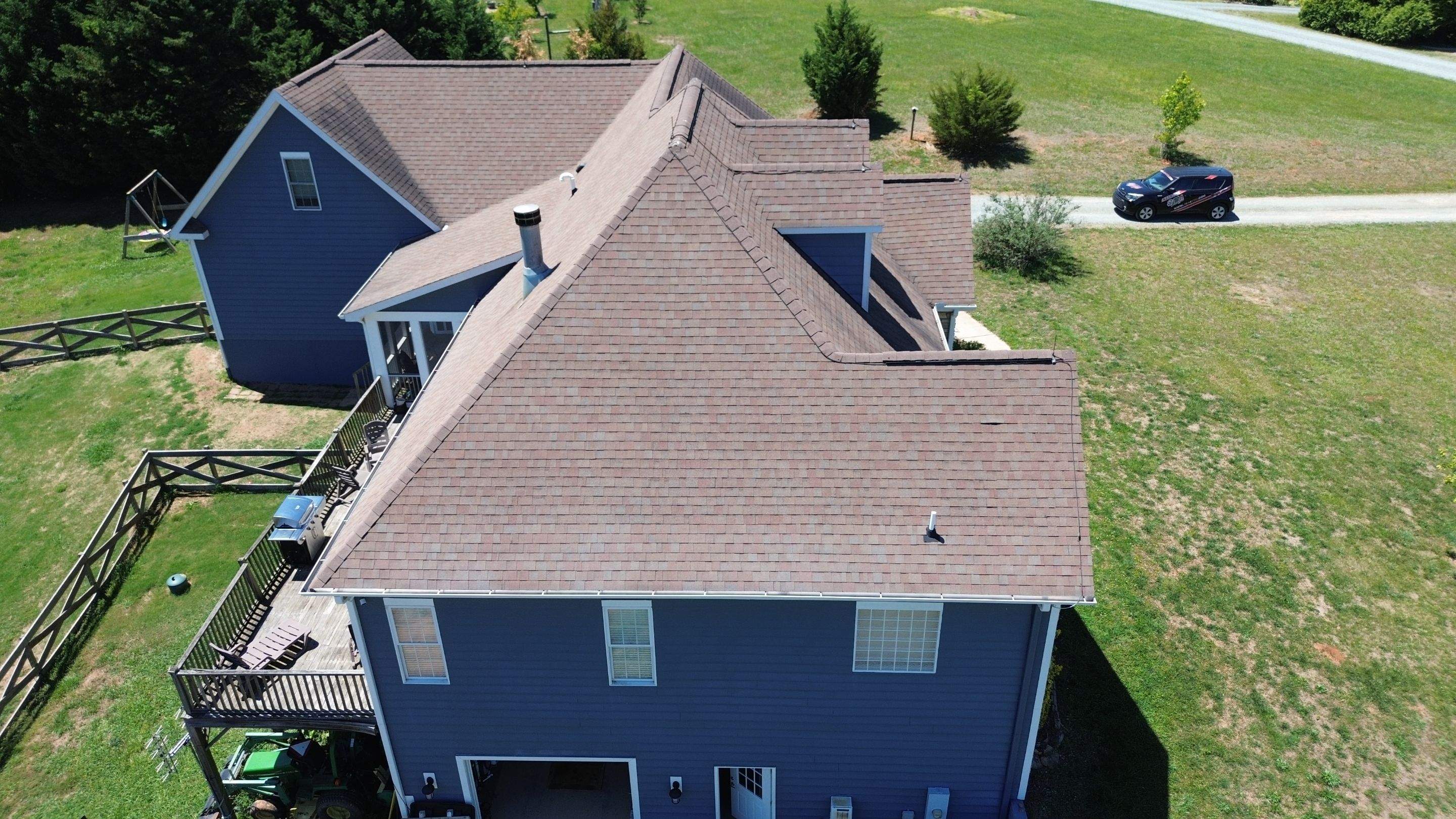 Roof and gutters replacement by hail damage by Just Brilliant Restoration JBR