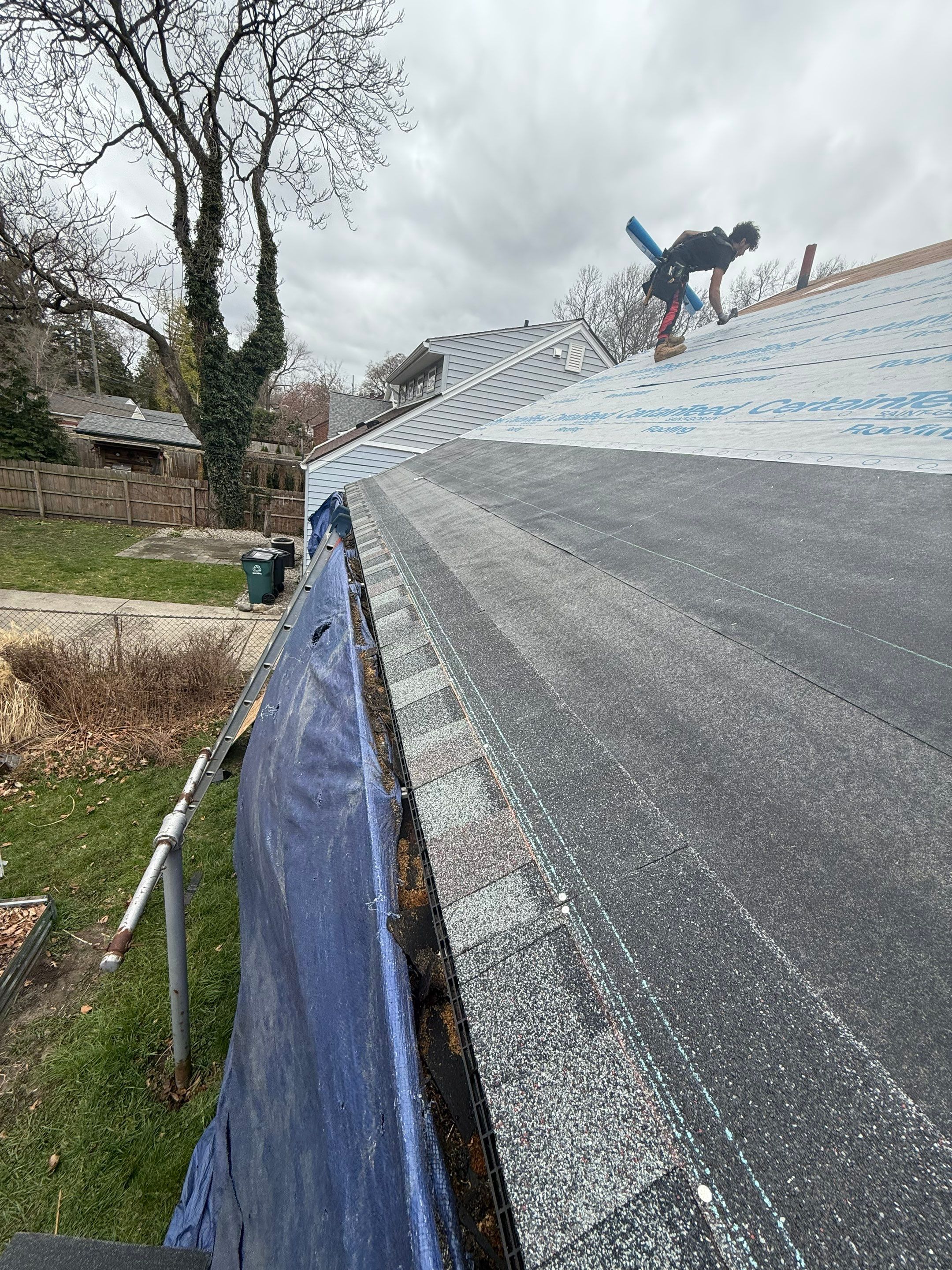 Project in Ferndale by Eave Roofing