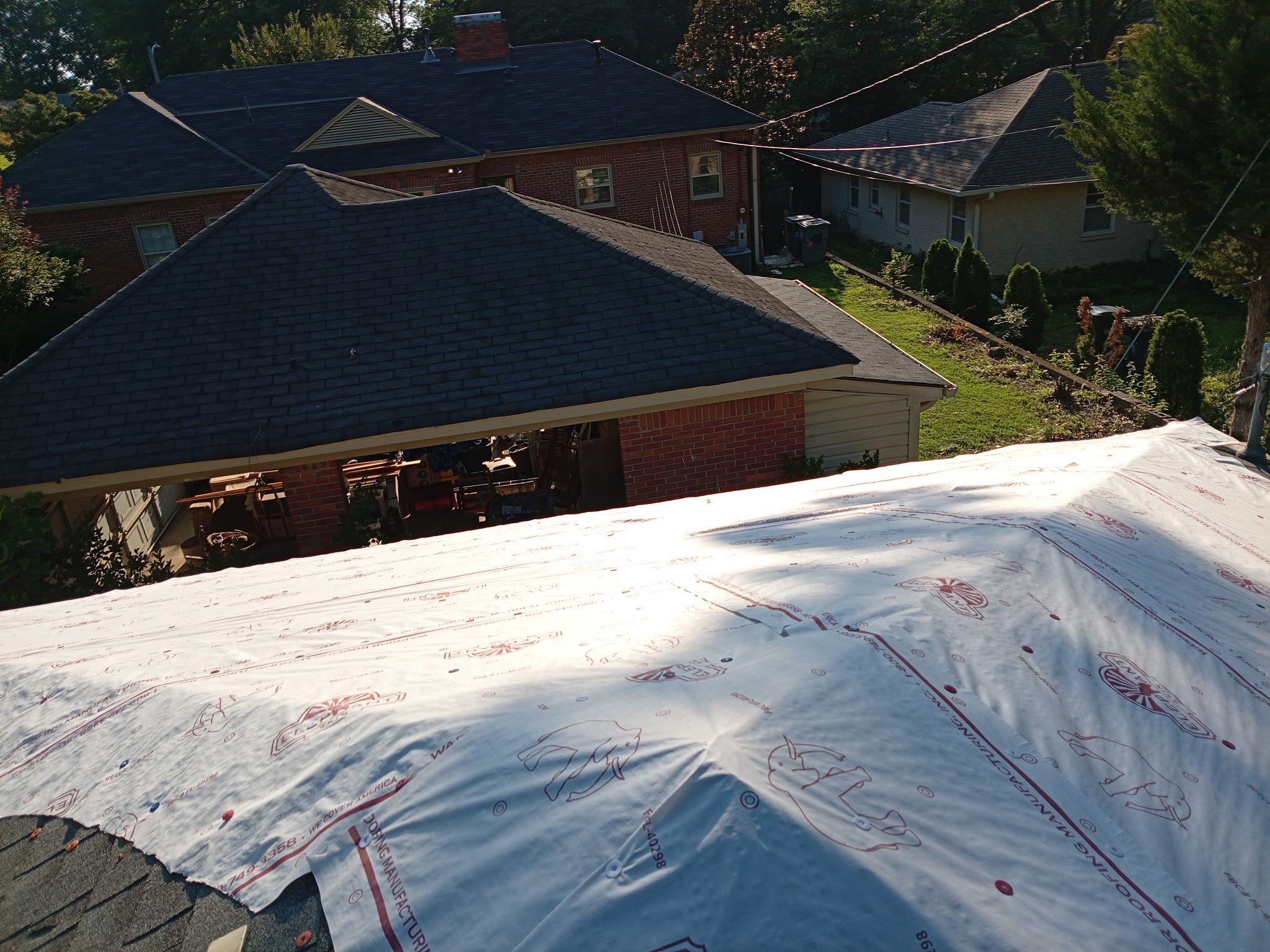 Tree Damage Restoration and Asphalt Shingle Roof Replacement in Memphis by Revival Roofing Services