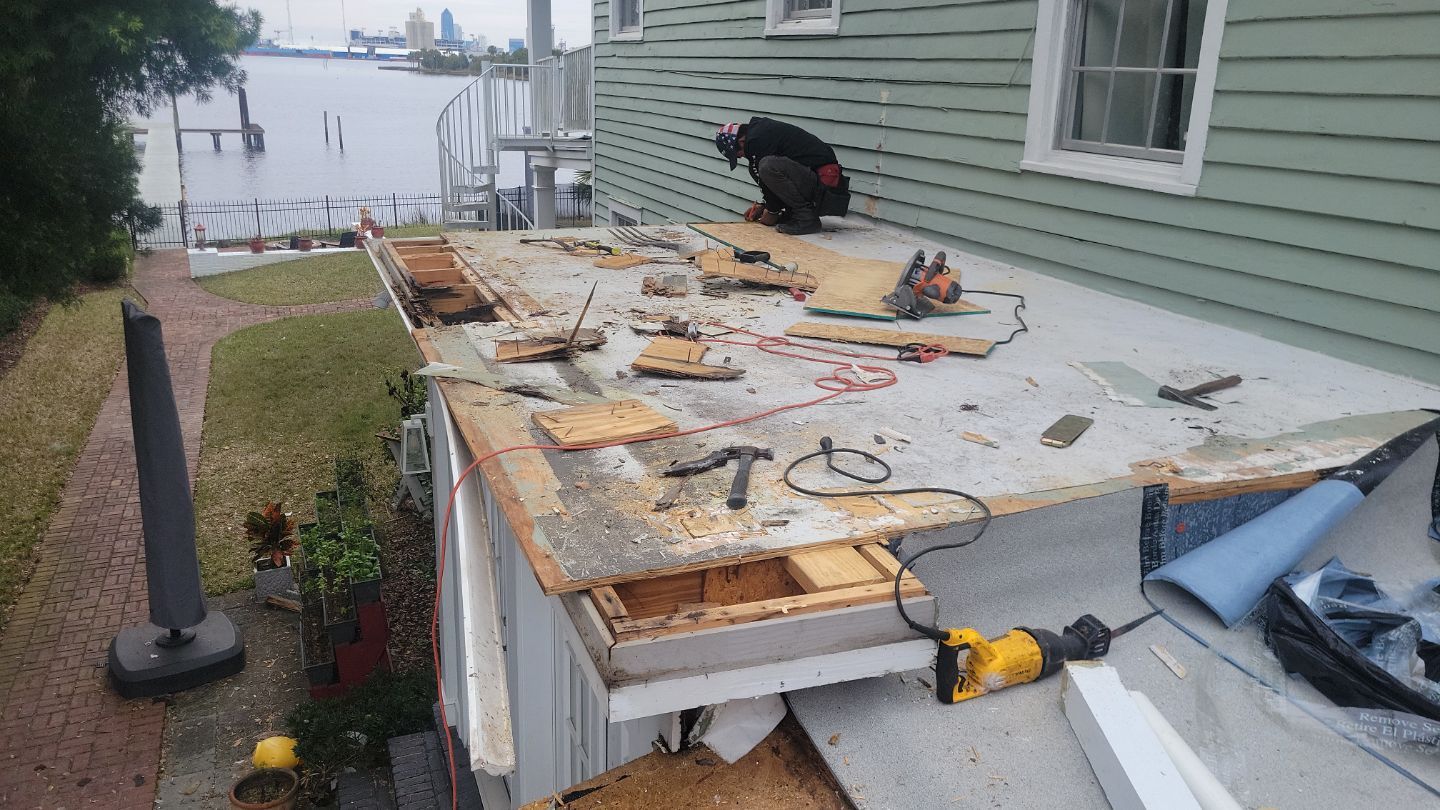 Residential Roofing Installation using Aluminum Metal Roof by Galaxy Builders, Inc.