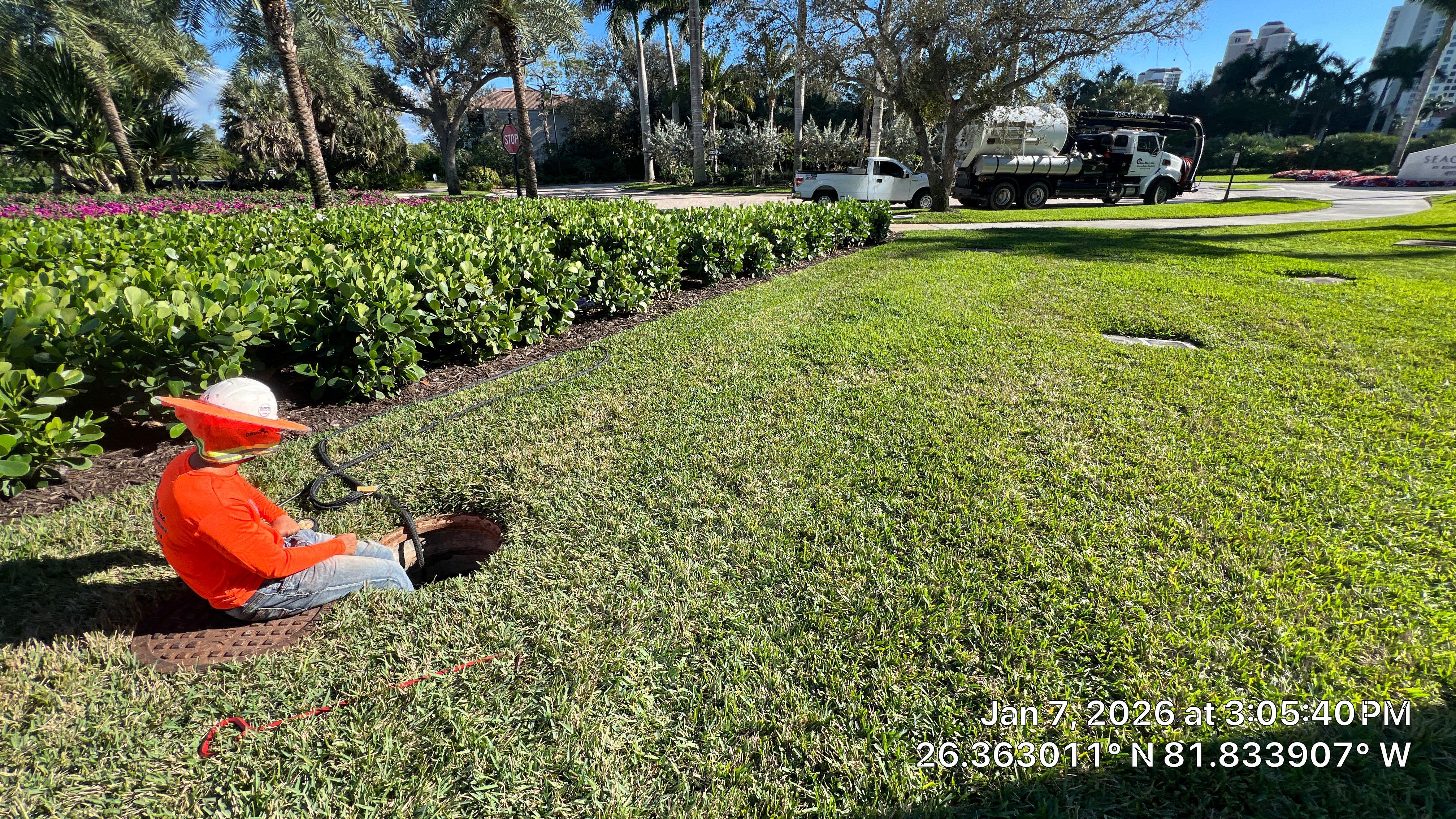Bonita Bay Condo Stormwater System Maintenance with PRS by Don Mar, Inc. Storm Water Solutions