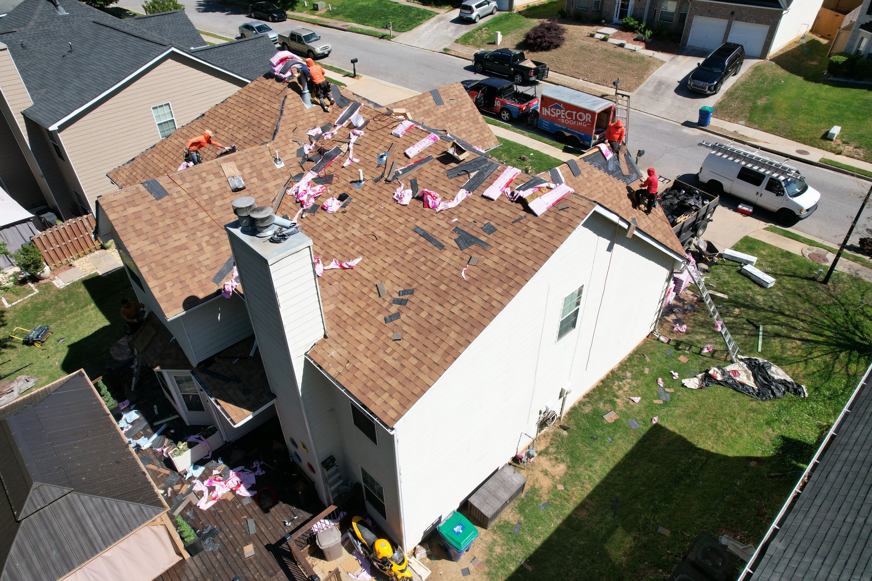 Residential Roof Replacement using Owens Corning by Inspector Roofing and Restoration