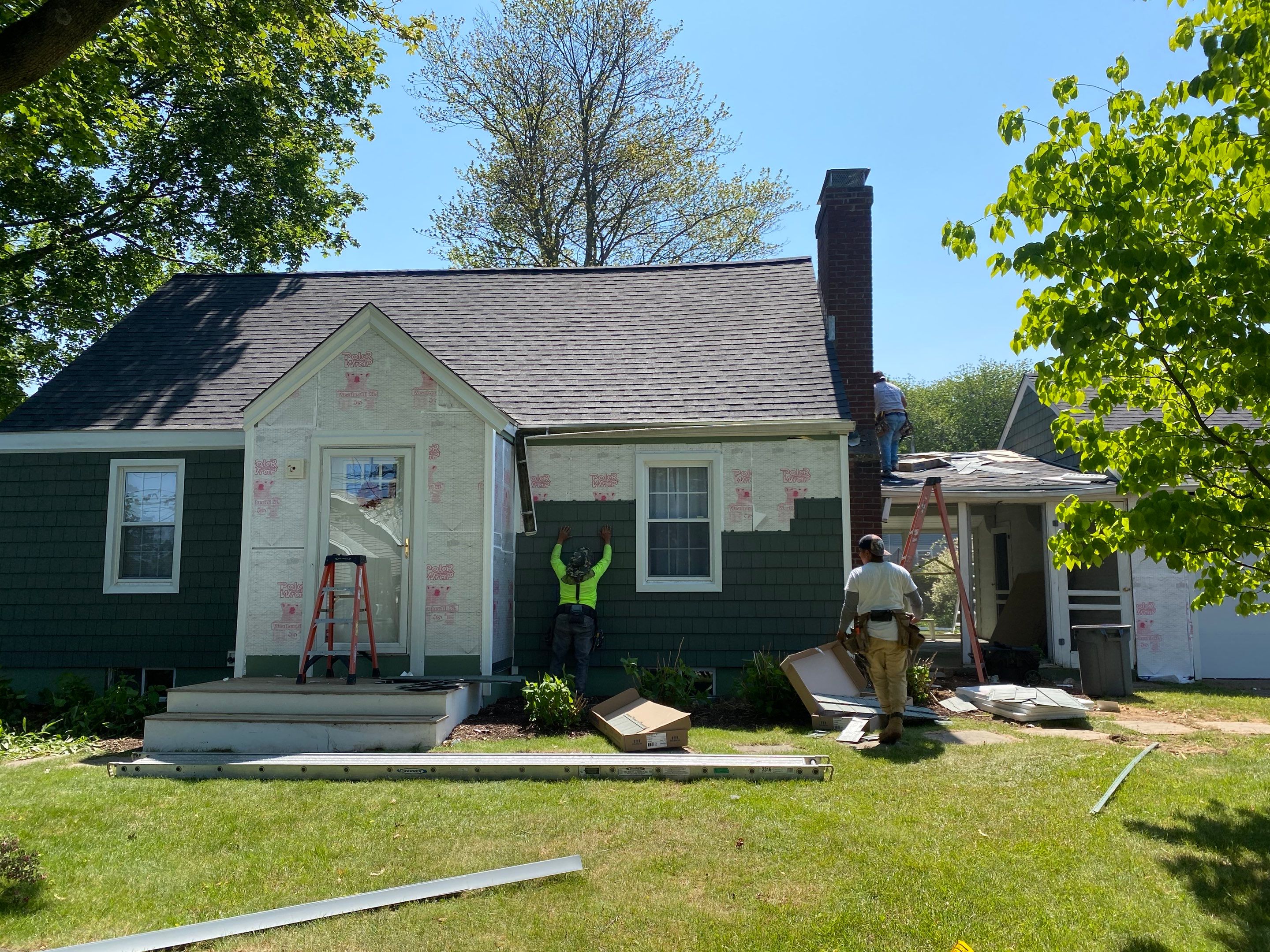 Unveiling Our New Roofing Transformation with Owens Corning TruDefinition and CertainTeed Cedar Impressions by A Plus Exterior