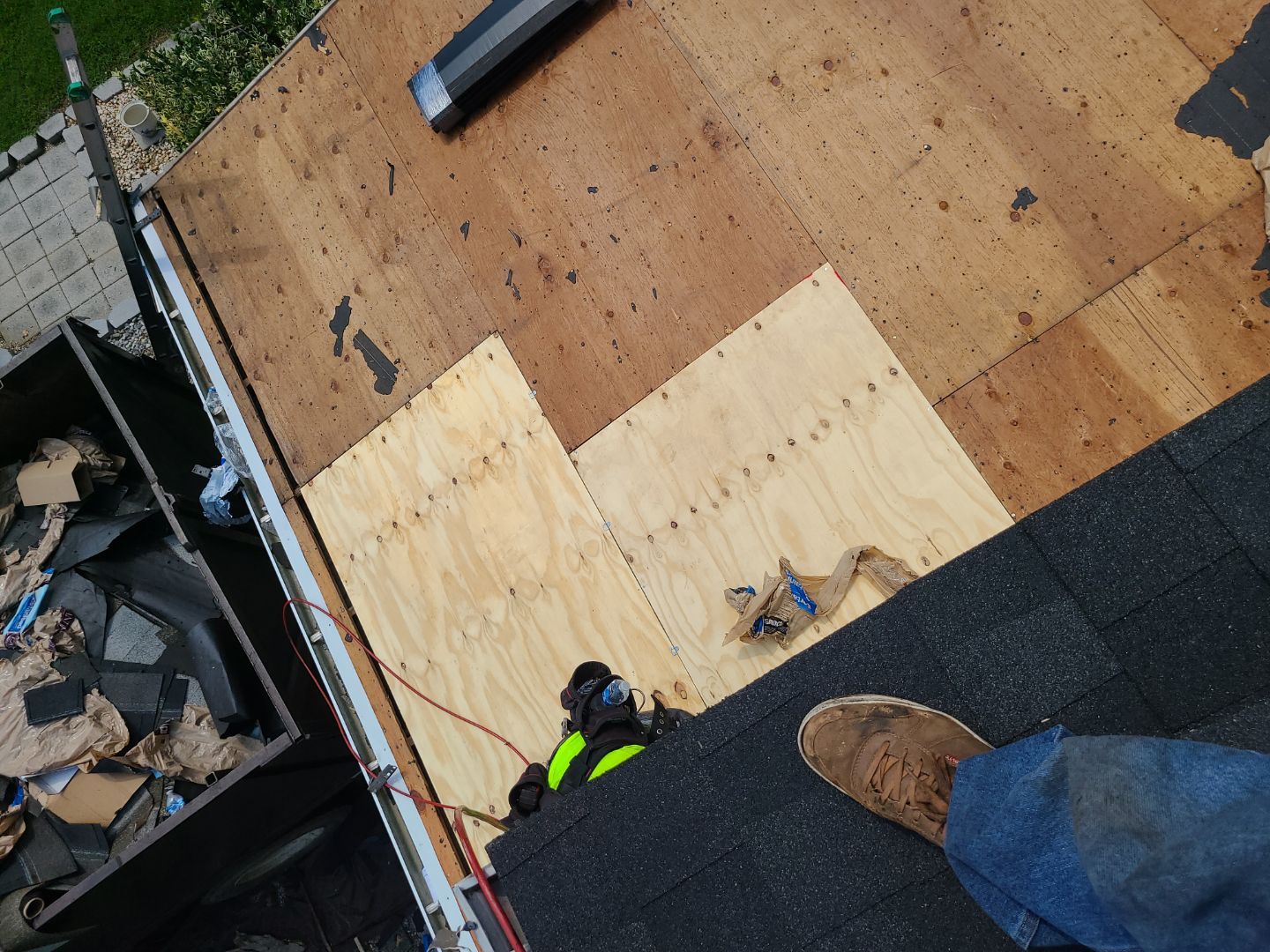 Burke: Residential Roof Installation with CertainTeed Landmark Pro Designer Shingles in Max Def Charcoal Black by RM Banning, Inc.