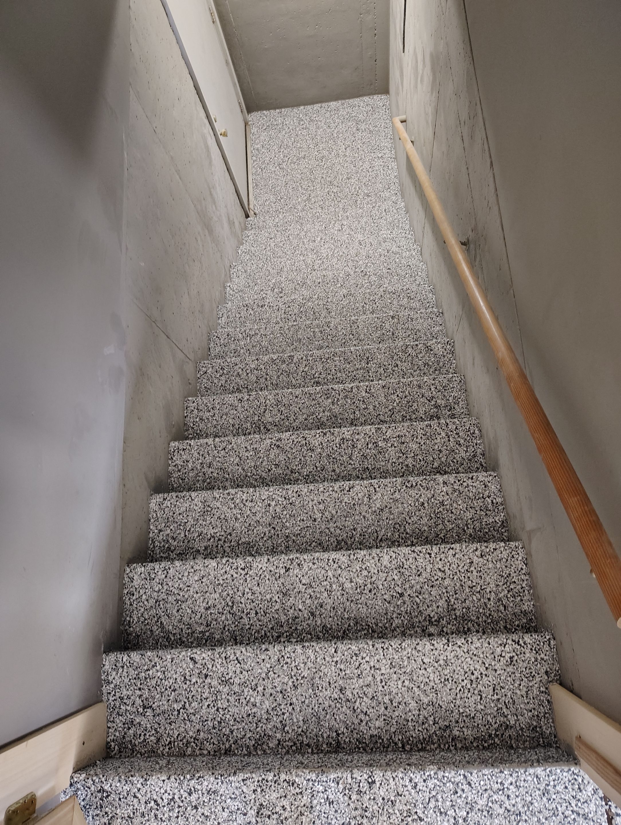 Garage Floor Concrete Coating and Crack Repair in Sioux Falls by Select Painting, Coatings & Garage Cabinets