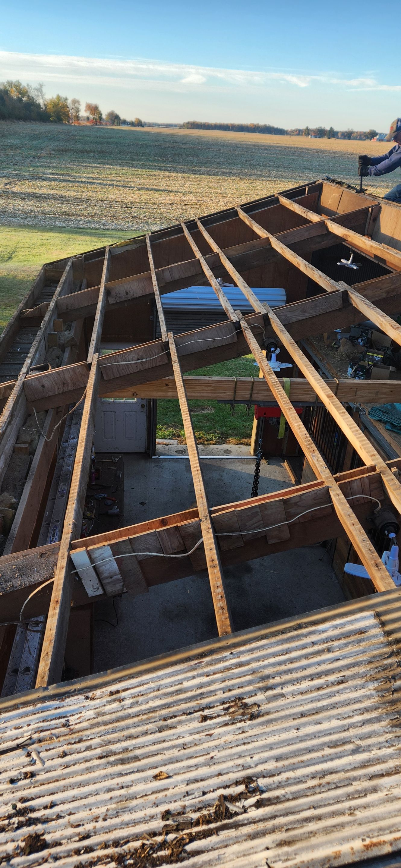 Project in Howe by Cornerstone Builds LLC 