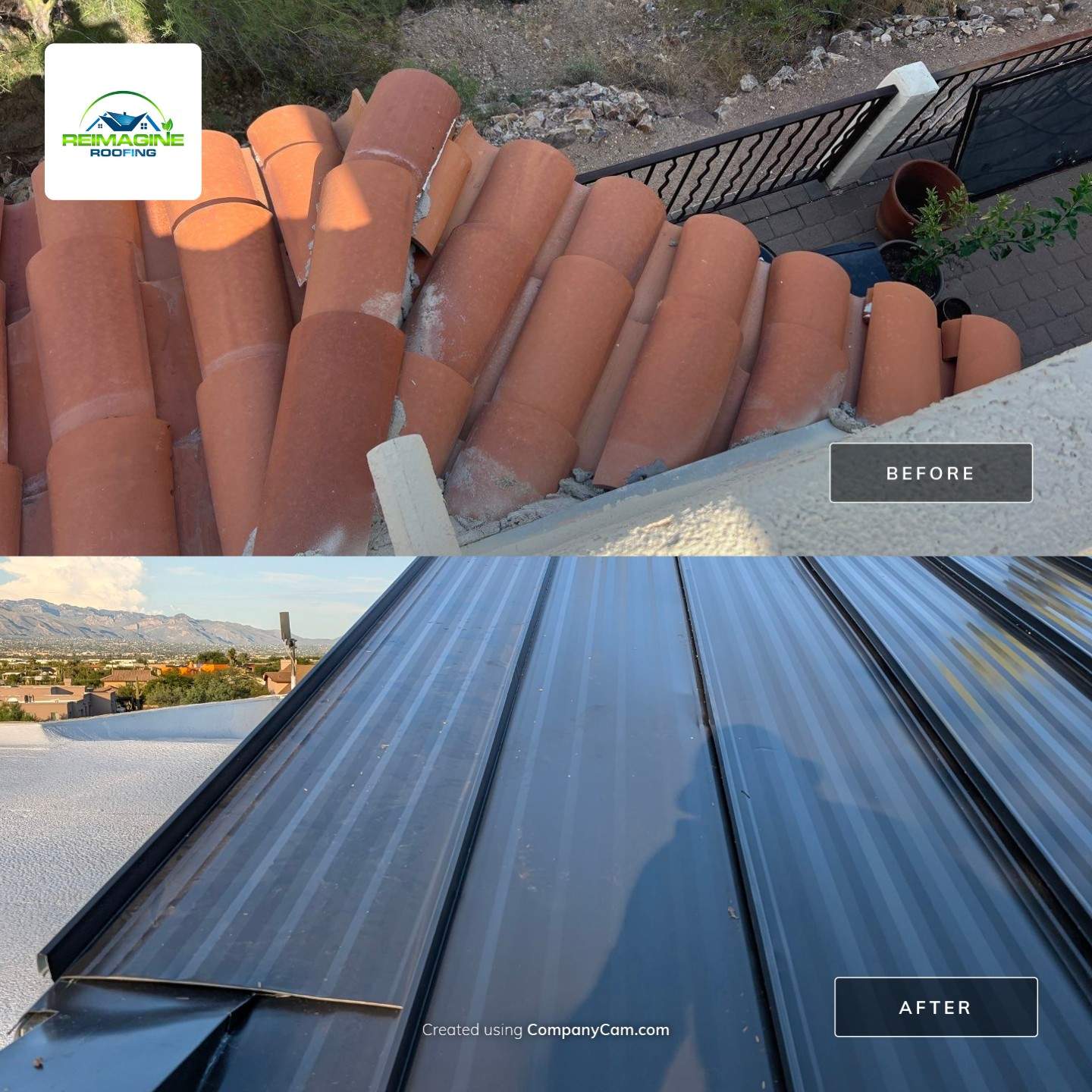 Black Standing Seam by Reimagine Roofing