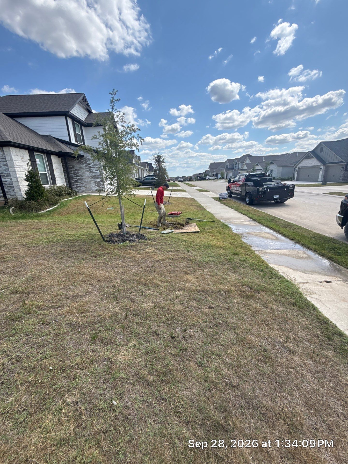 Main Water Line Leak Repair and Pressure Testing in College Station by 4L Contracting LLC