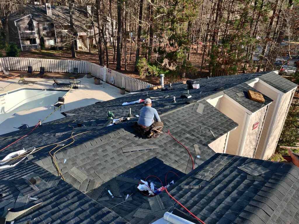 The Forest Apts. - Club House - Re-Roof by American Roofing NC