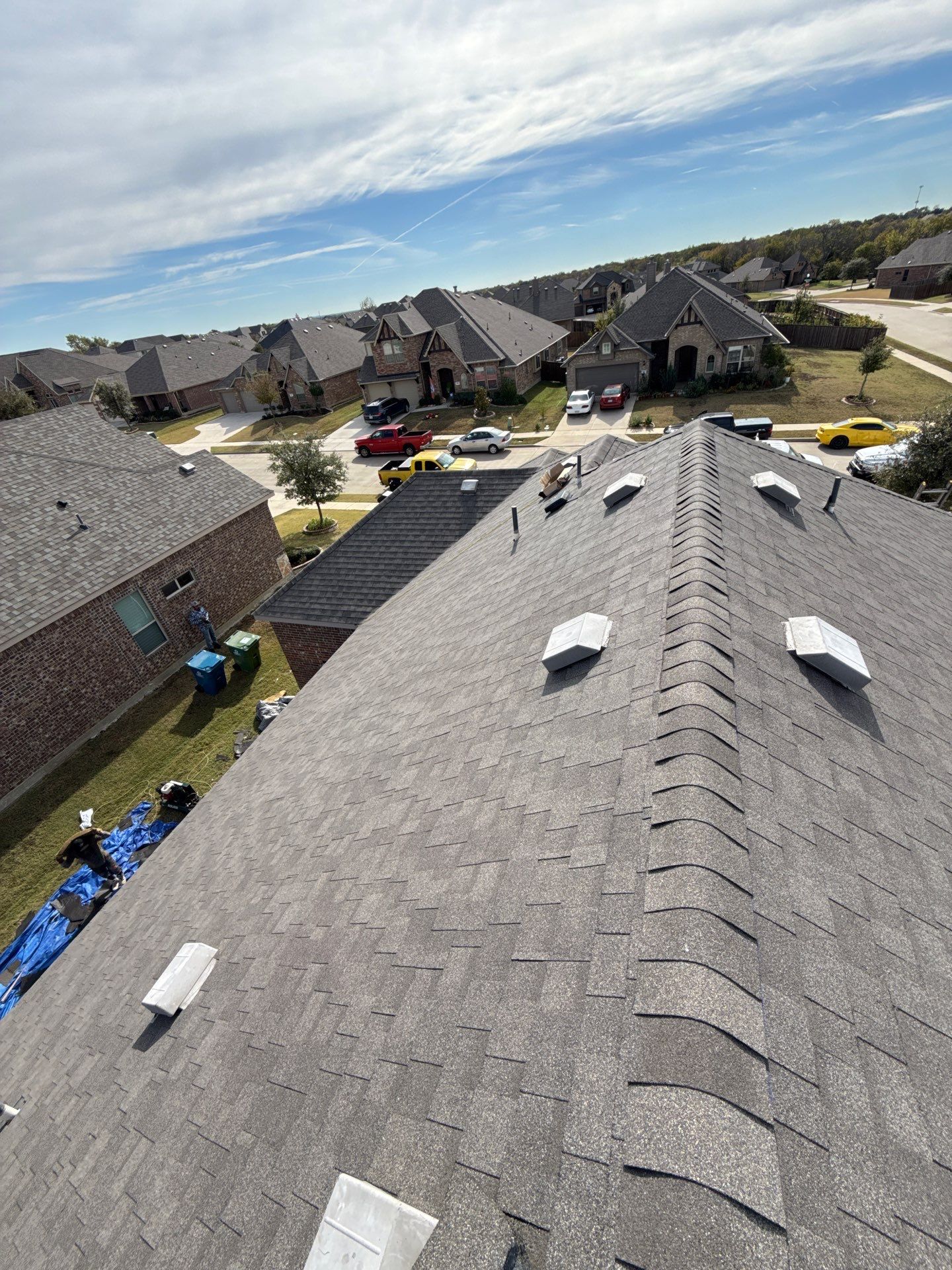 GAF Timberline HDZ - Weathered Wood by Top Sun Roofing