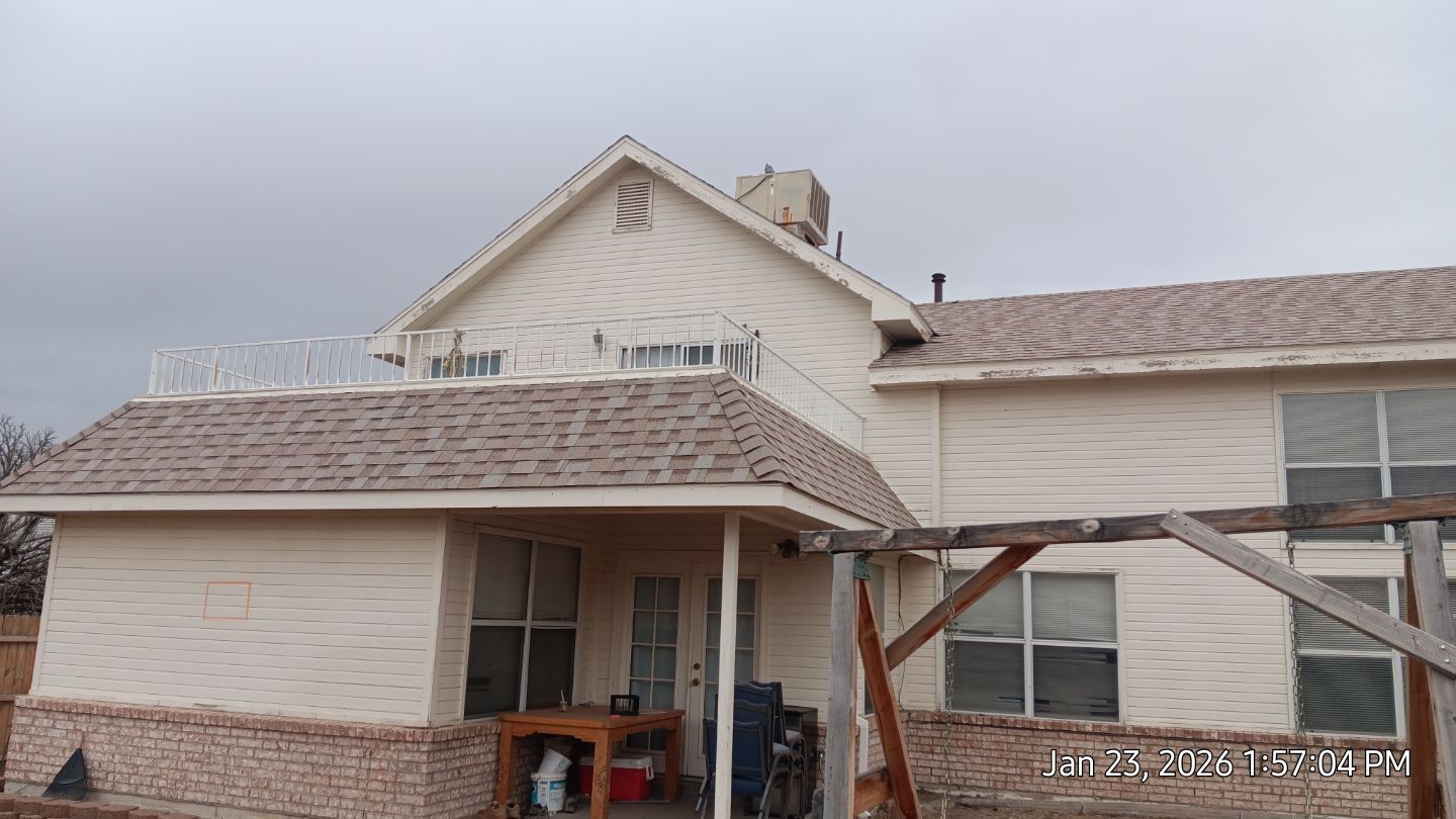 Northwest Albuquerque Residential Shingle Replacement and Gutter Repair by Doyle Roof Masters Inc