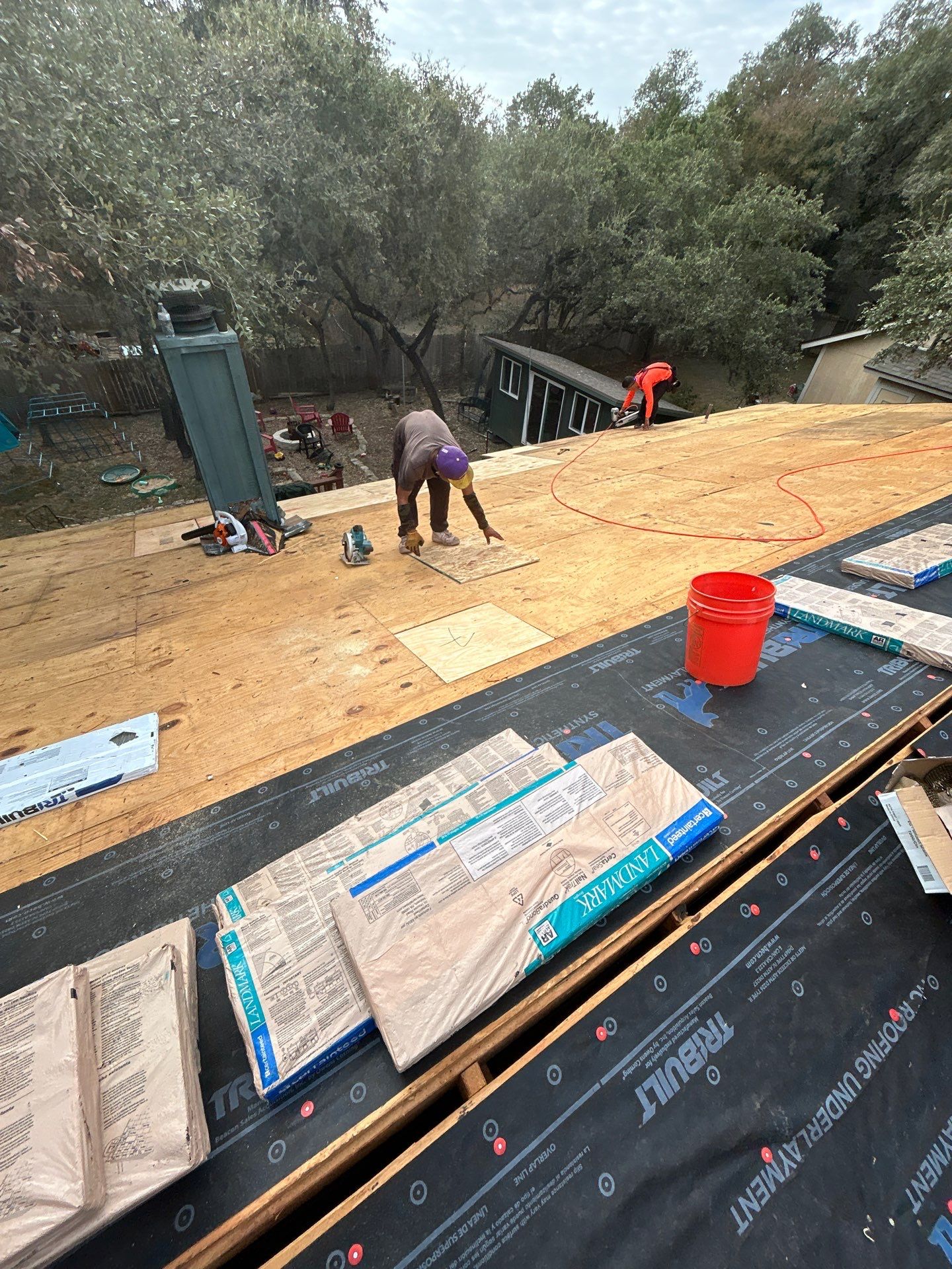 Project in San Marcos by Rhino Roofing and General Contracting, LLC