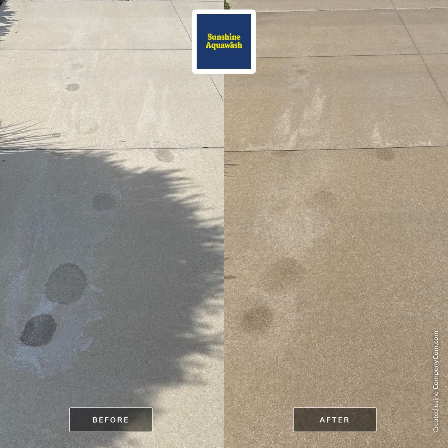 🛠️ Oil Stain Removal – Indigo Community, Lakewood Ranch, FL by Sunshine AquaWash