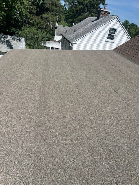 Residential Low Slope Roof using GAF Liberty SBS (Low Slope) - (Color: Weathered Wood) by Acme Exteriors