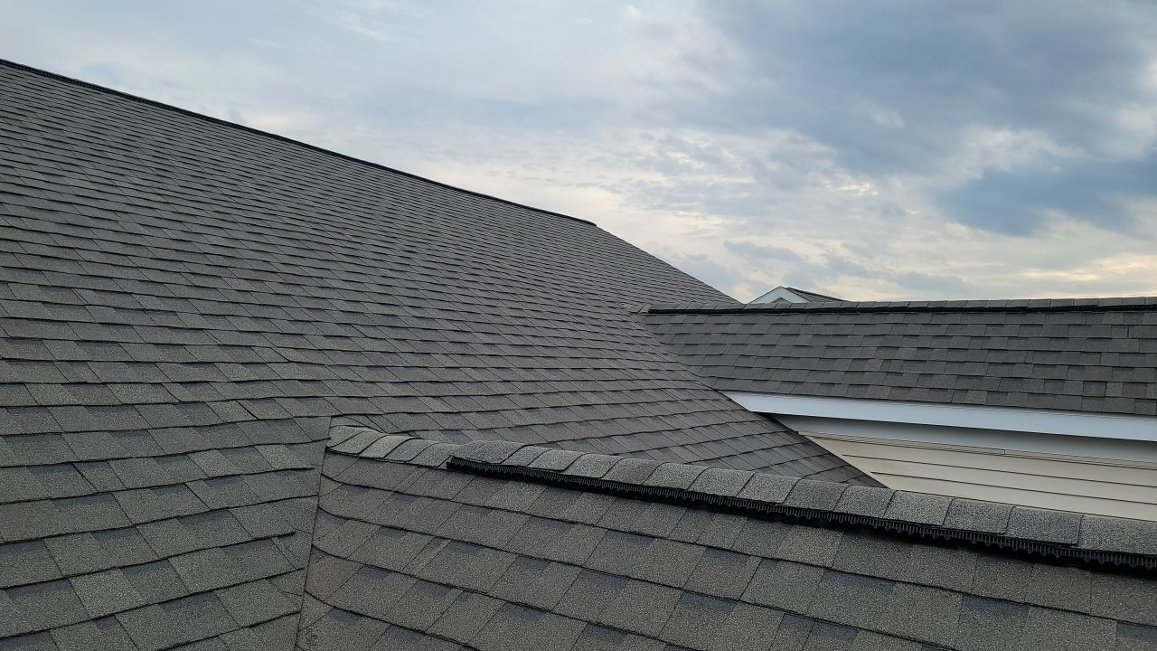 ATLAS PINNACLE PRISTINE COLOR: WEATHERED WOOD DRIP EDGE: WHITE by Eagle Eye Roofing