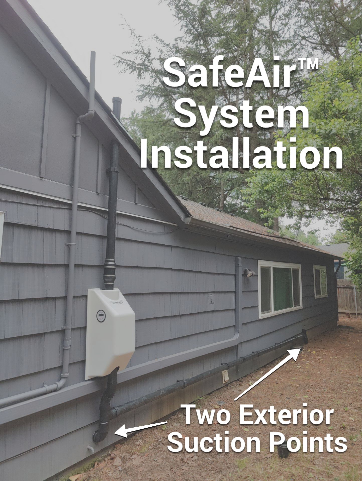 SafeAir™ System with RadonWell™ by JustRadon.Com