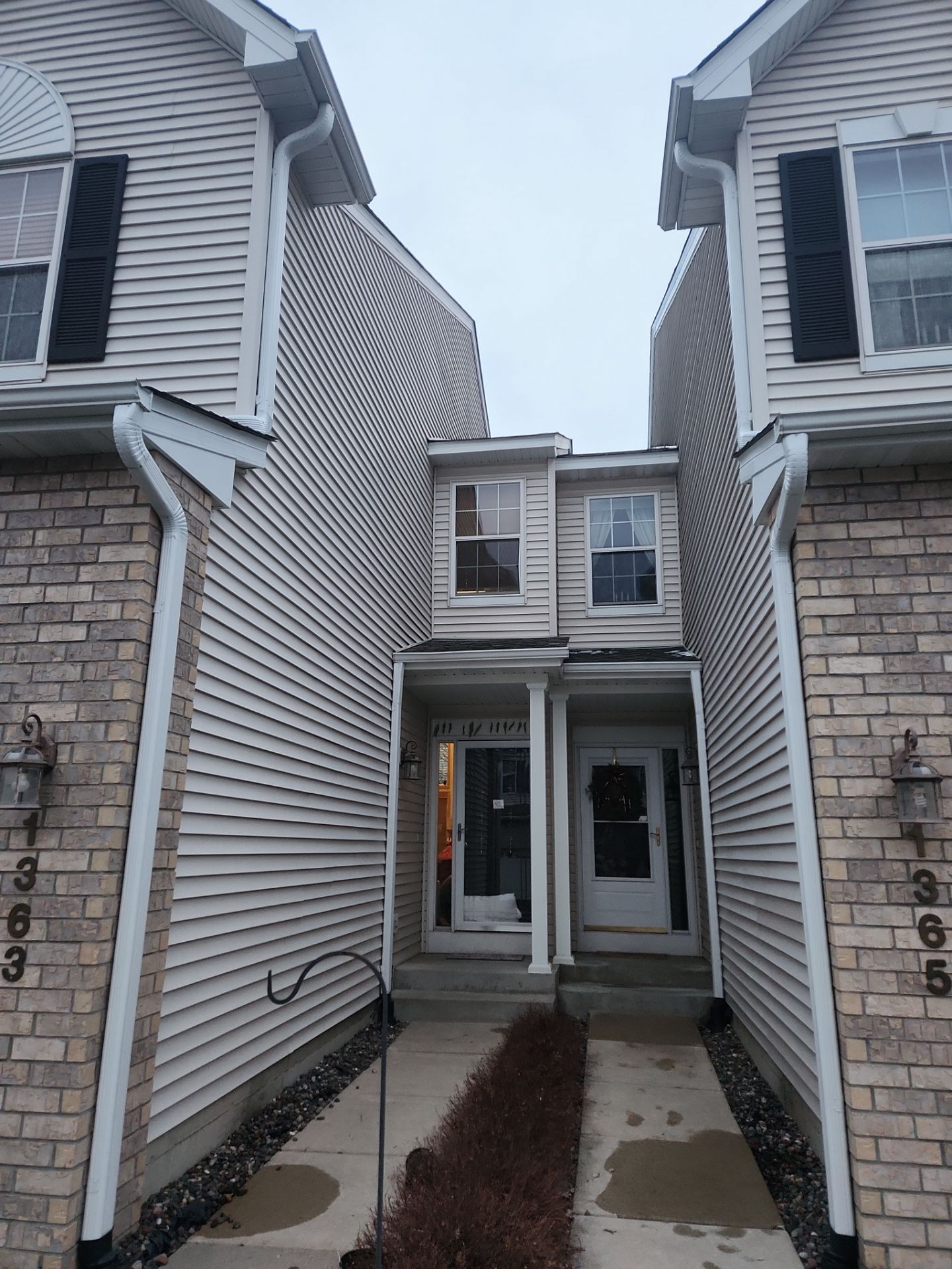 3x4" Downspouts in Chaska by Next Level Seamless Gutters / Exteriors Inc.