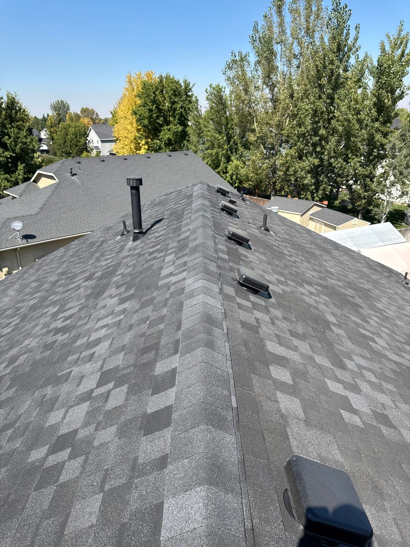 Residential Roof Replacement with Architectural Shingles in Nampa by Olive Roofing