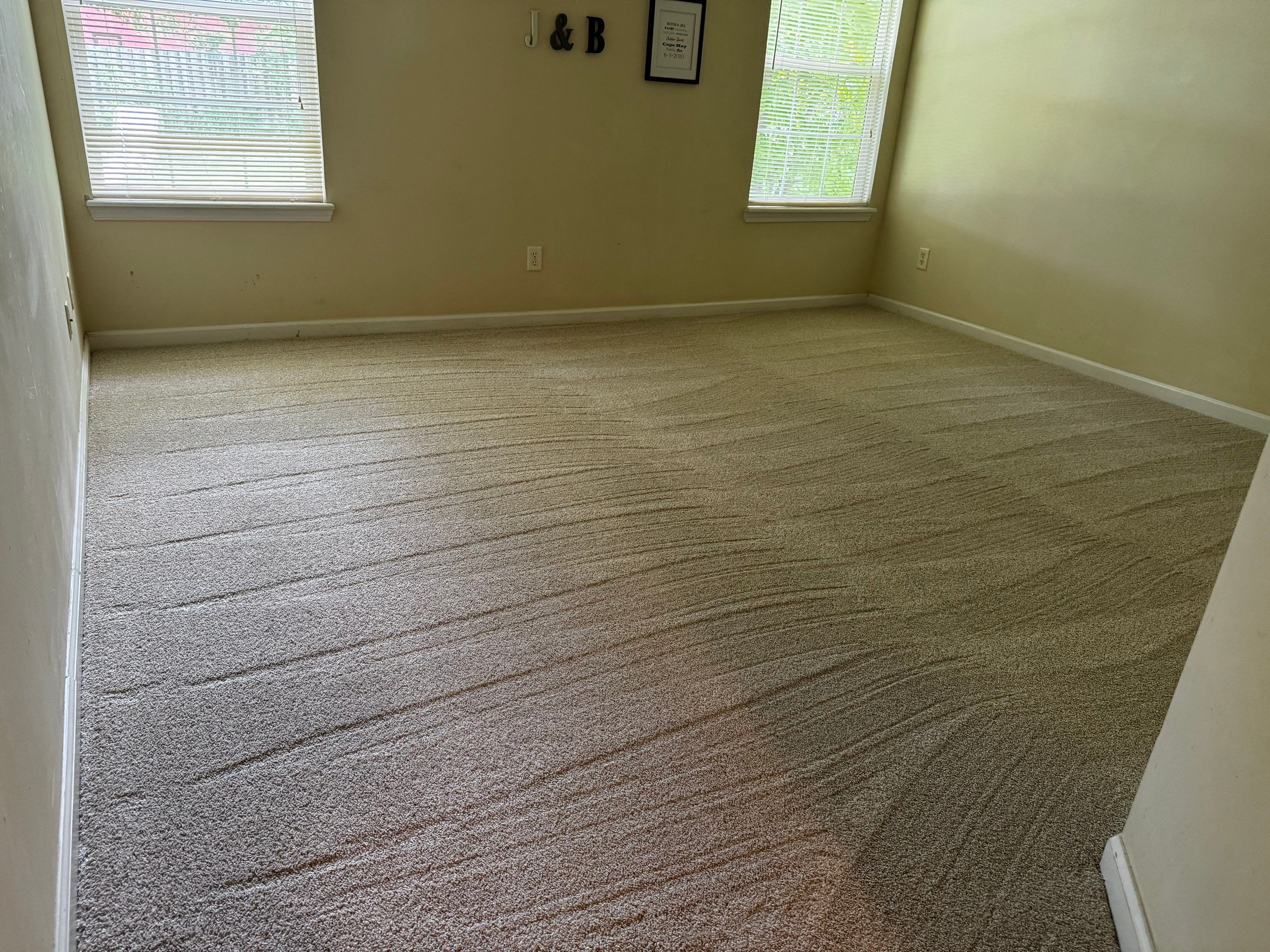 Wall-to-Wall Carpet Installation and Subfloor Preparation in Zionsville by Brothers Floor Covering INC.