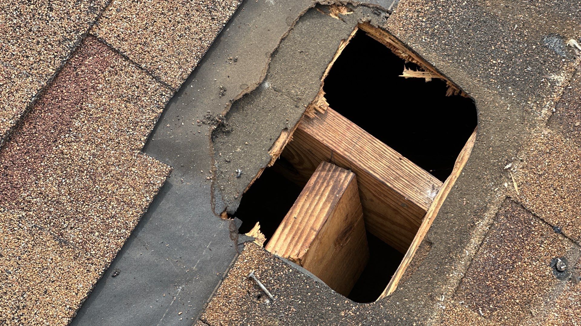 Roof Replacement with Ridge Vent & Flashing Details — Conroe, TX by PL Roofing & SB Roofing, LLC.