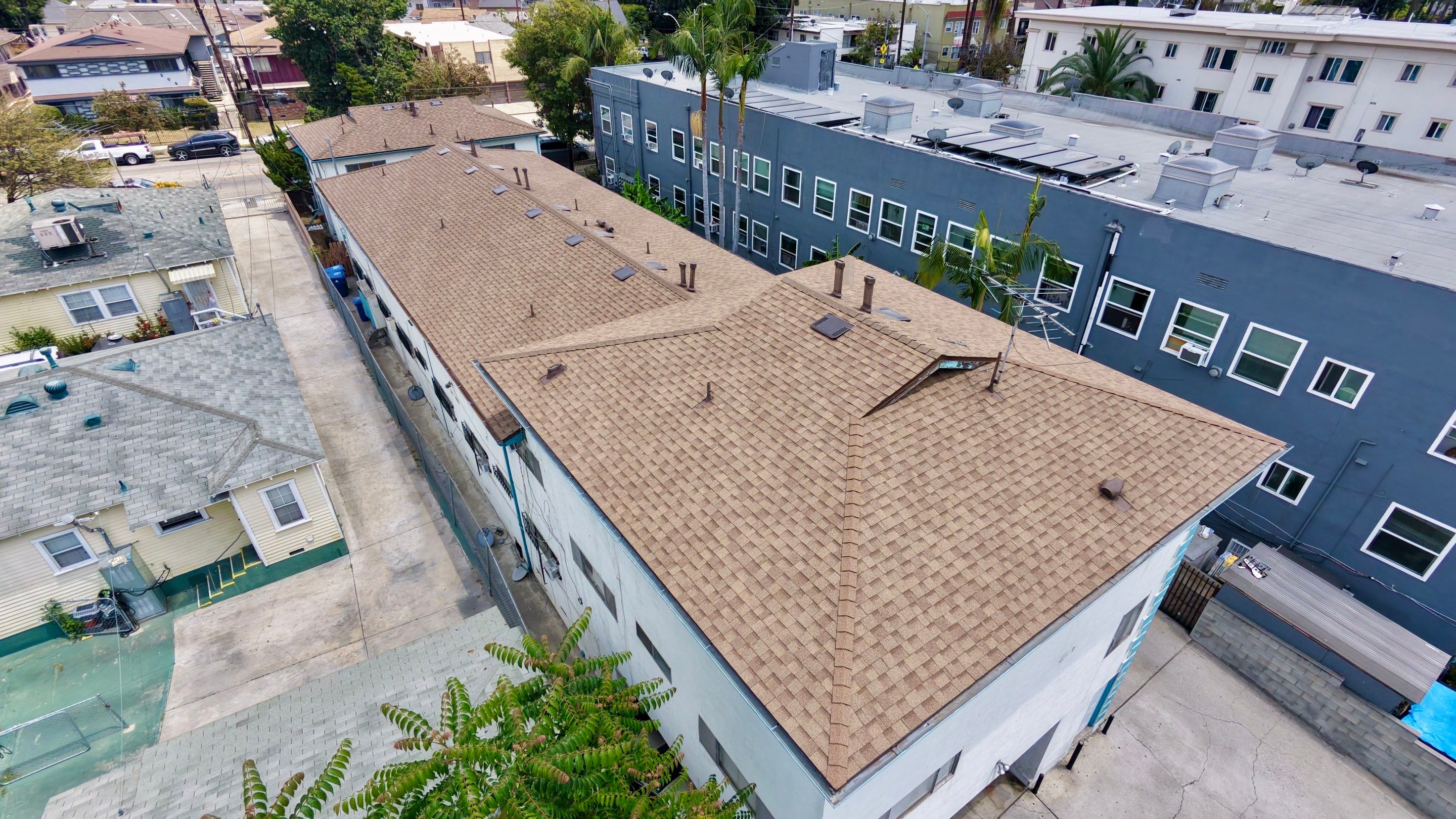 Apartment Building in East LA by Hull Brothers Roofing