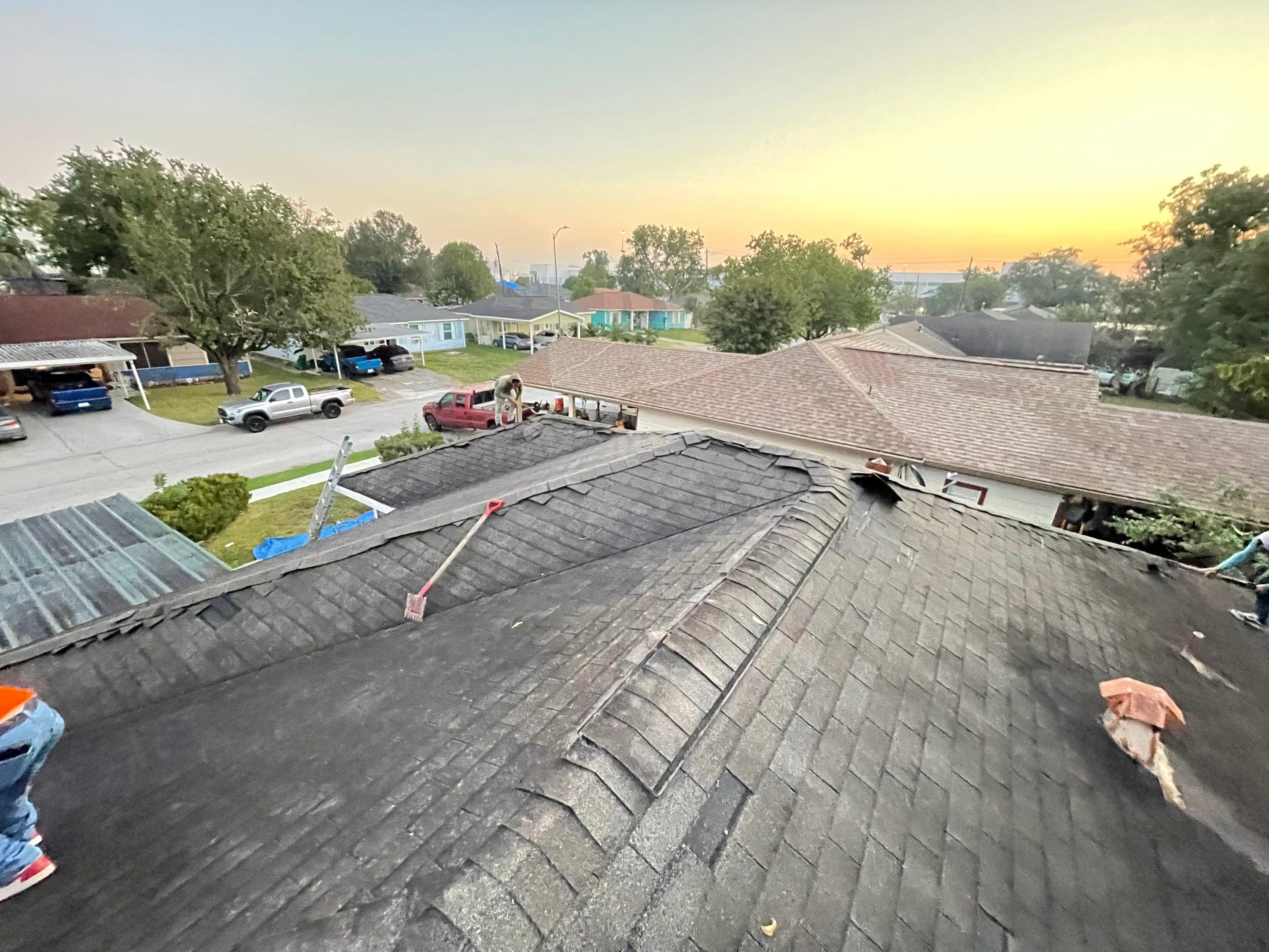 Residential Roofing Installation using Atlas Pinnacle® Pristine Pewter by CAP Roofing and Construction LLC