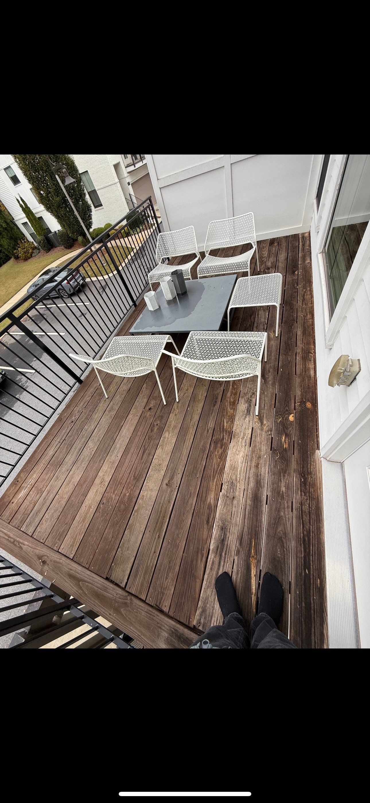 Composite Decking and Privacy Screen Installation in Woodstock by Swift Home Renovations