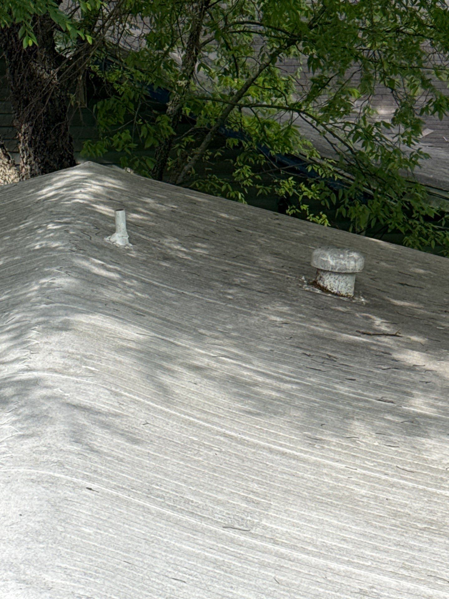Metal roof installation by In & Out Construction & Remodeling, LLC