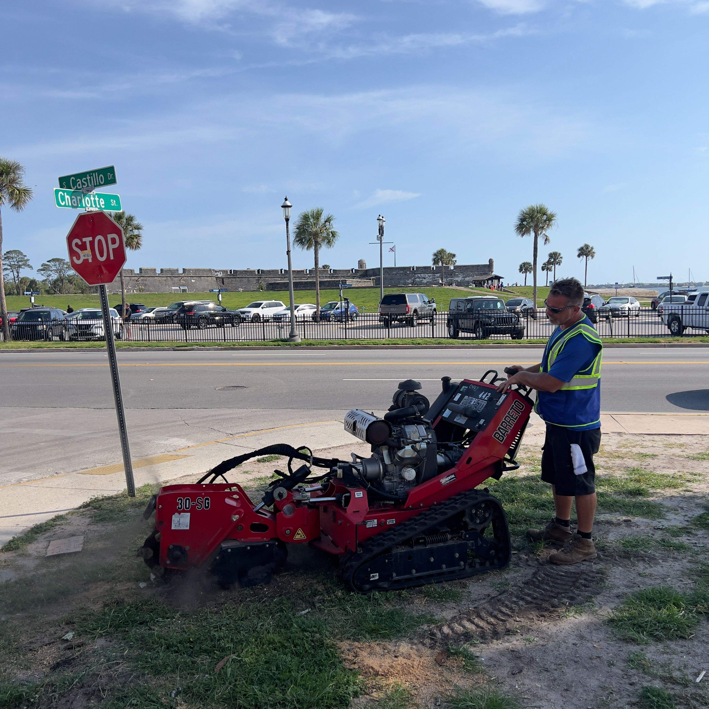 Volunteer Work | Castillo de San Marcos National Monument by ProGreen Services