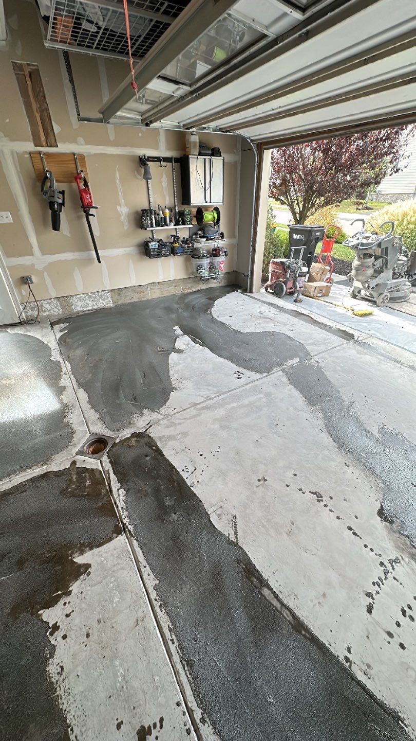 Garage Project in Pittsburgh by Floors in a Day, Inc