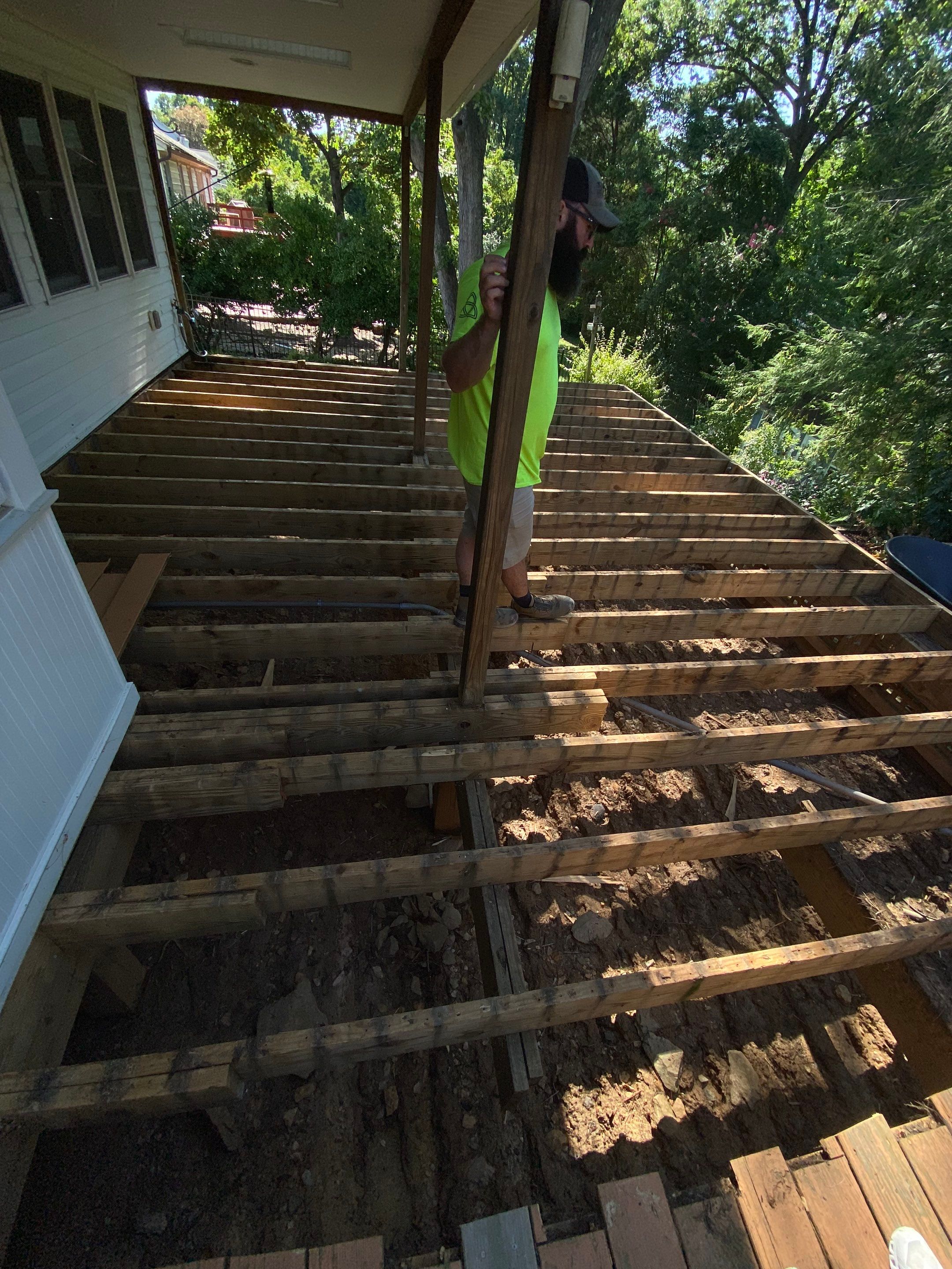 Deck Transformation using Timbertech & Azek by The Smet Companies, LLC