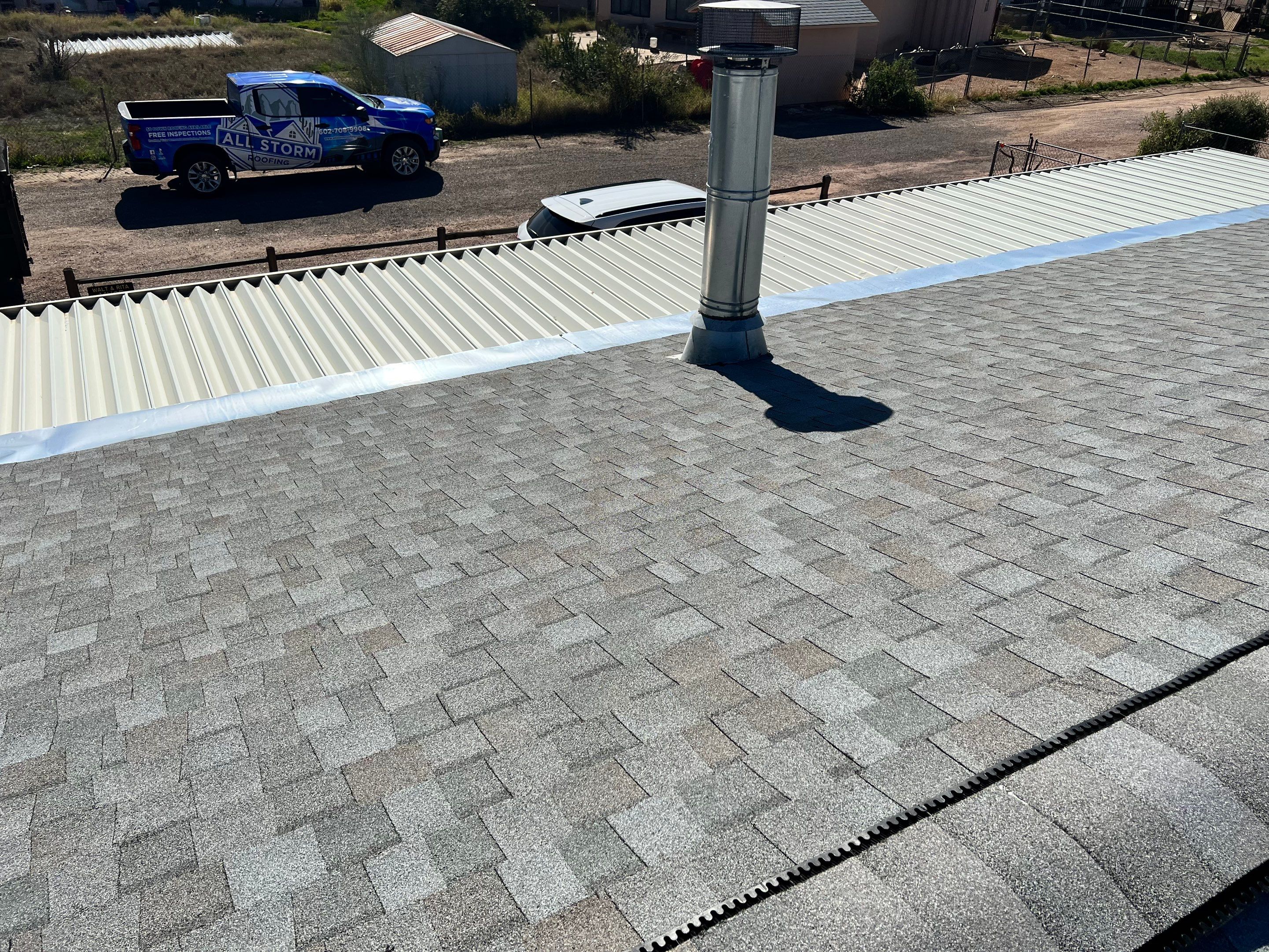 Walter's Full Re-Roof by All Storm Roofing & Construction