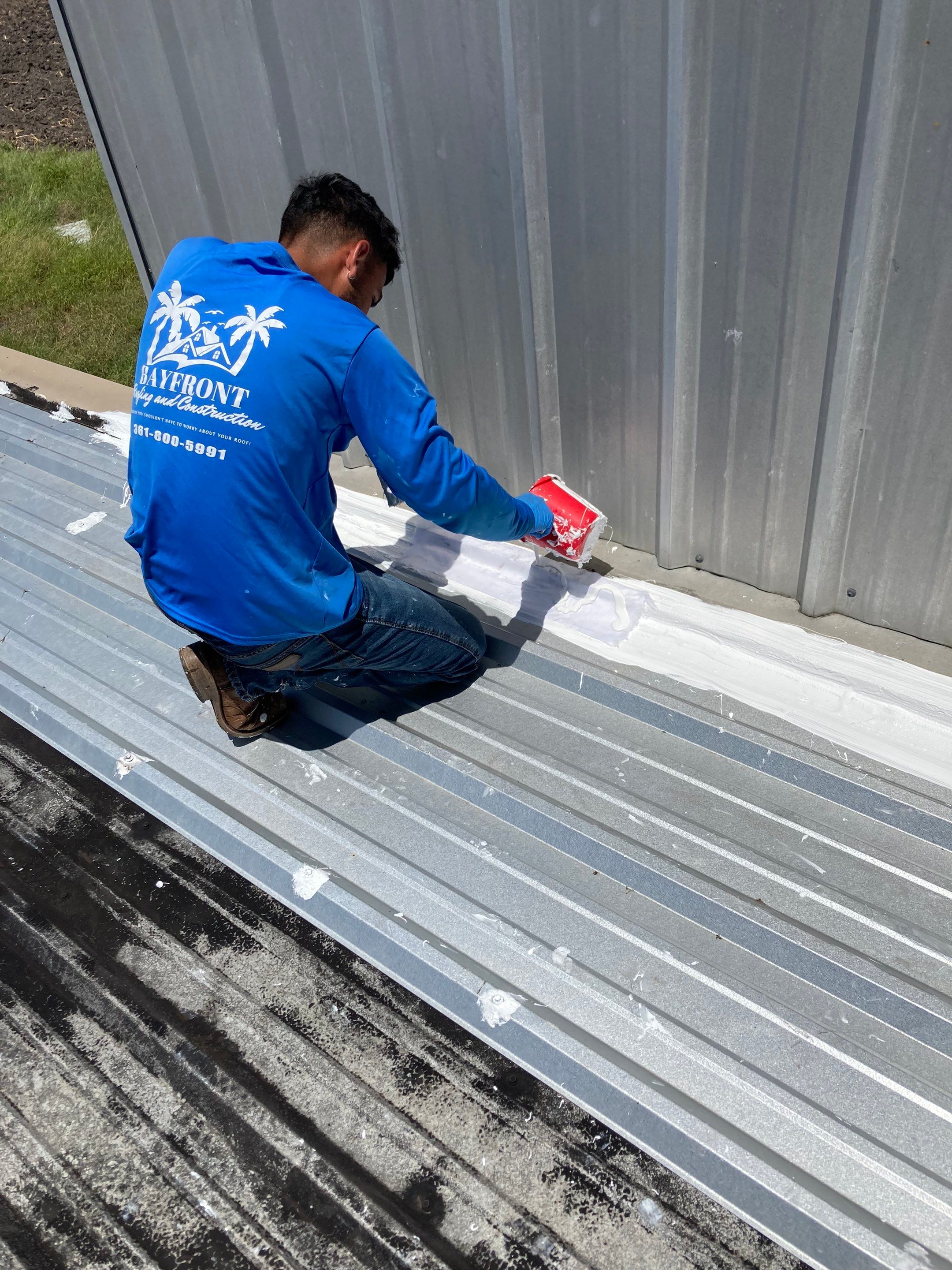 Silicone Coatings by Bayfront Roofing and Construction